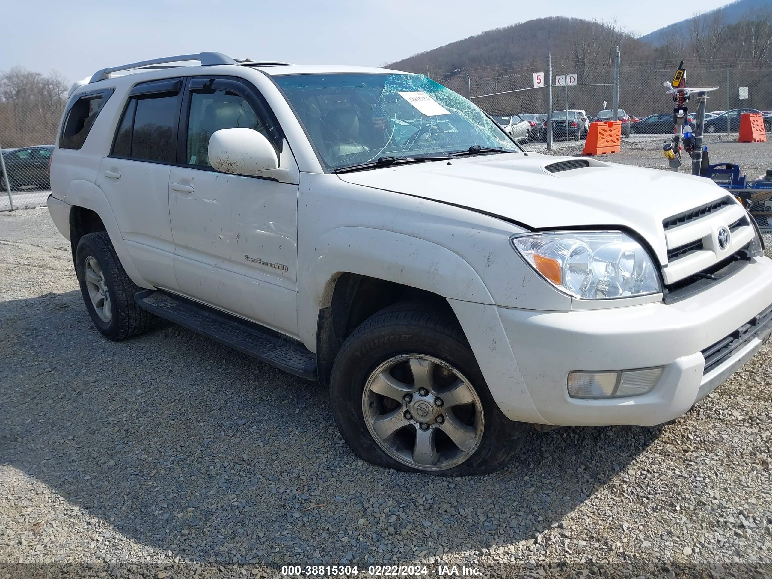 TOYOTA 4RUNNER 2005 jtebu14r058041647