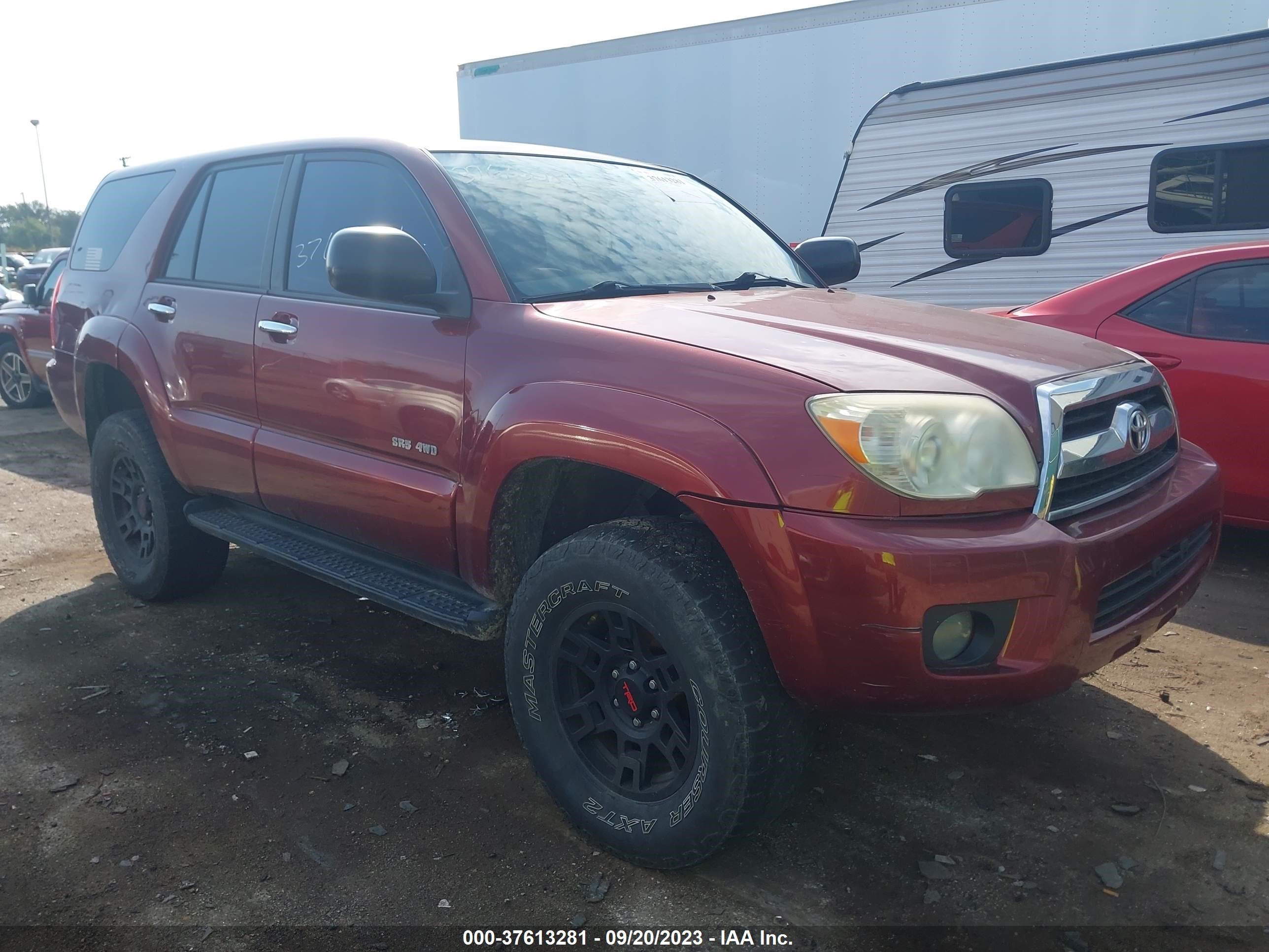 TOYOTA 4RUNNER 2008 jtebu14r08k006193