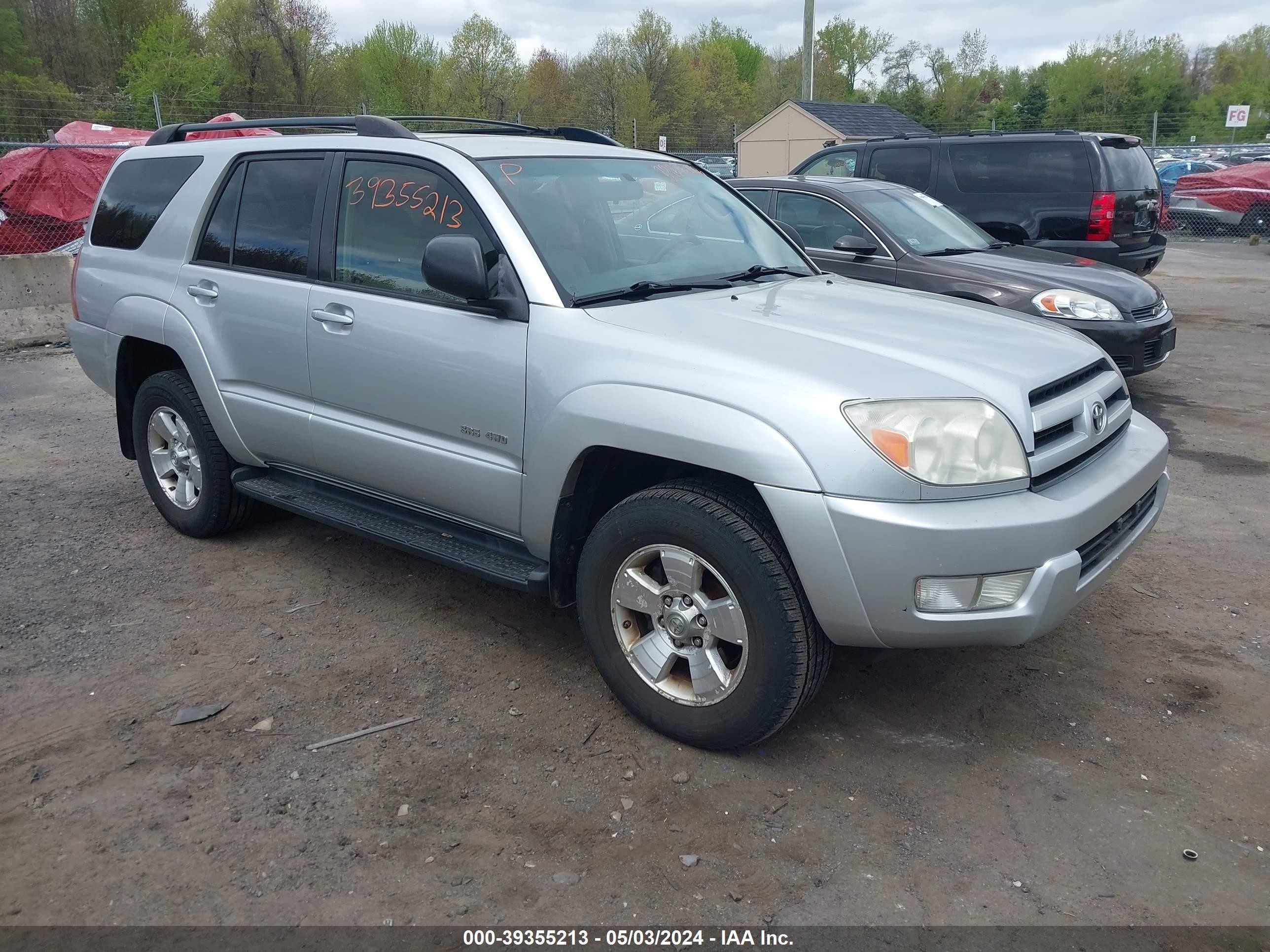 TOYOTA 4RUNNER 2004 jtebu14r140053478