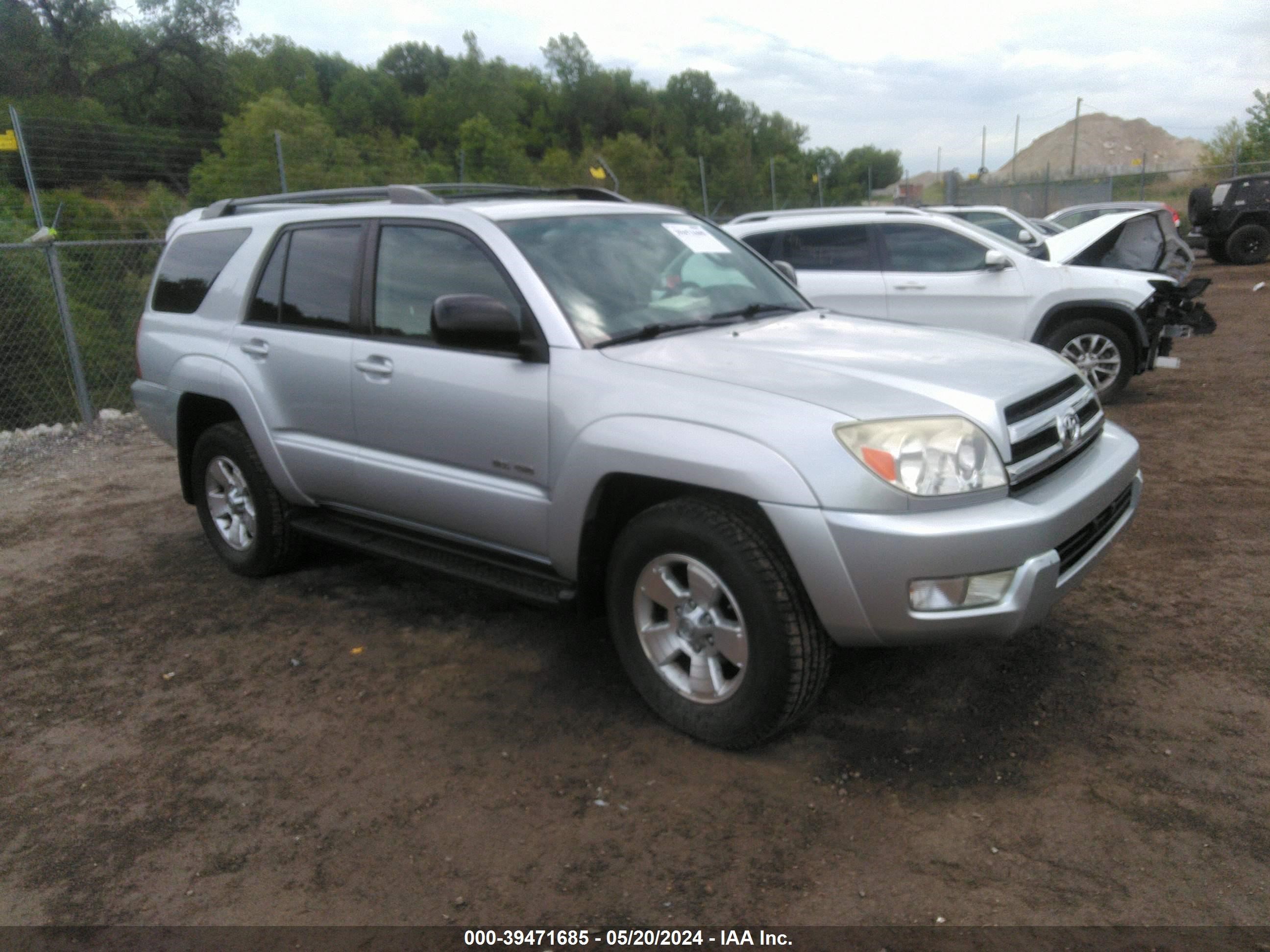 TOYOTA 4RUNNER 2005 jtebu14r150074171