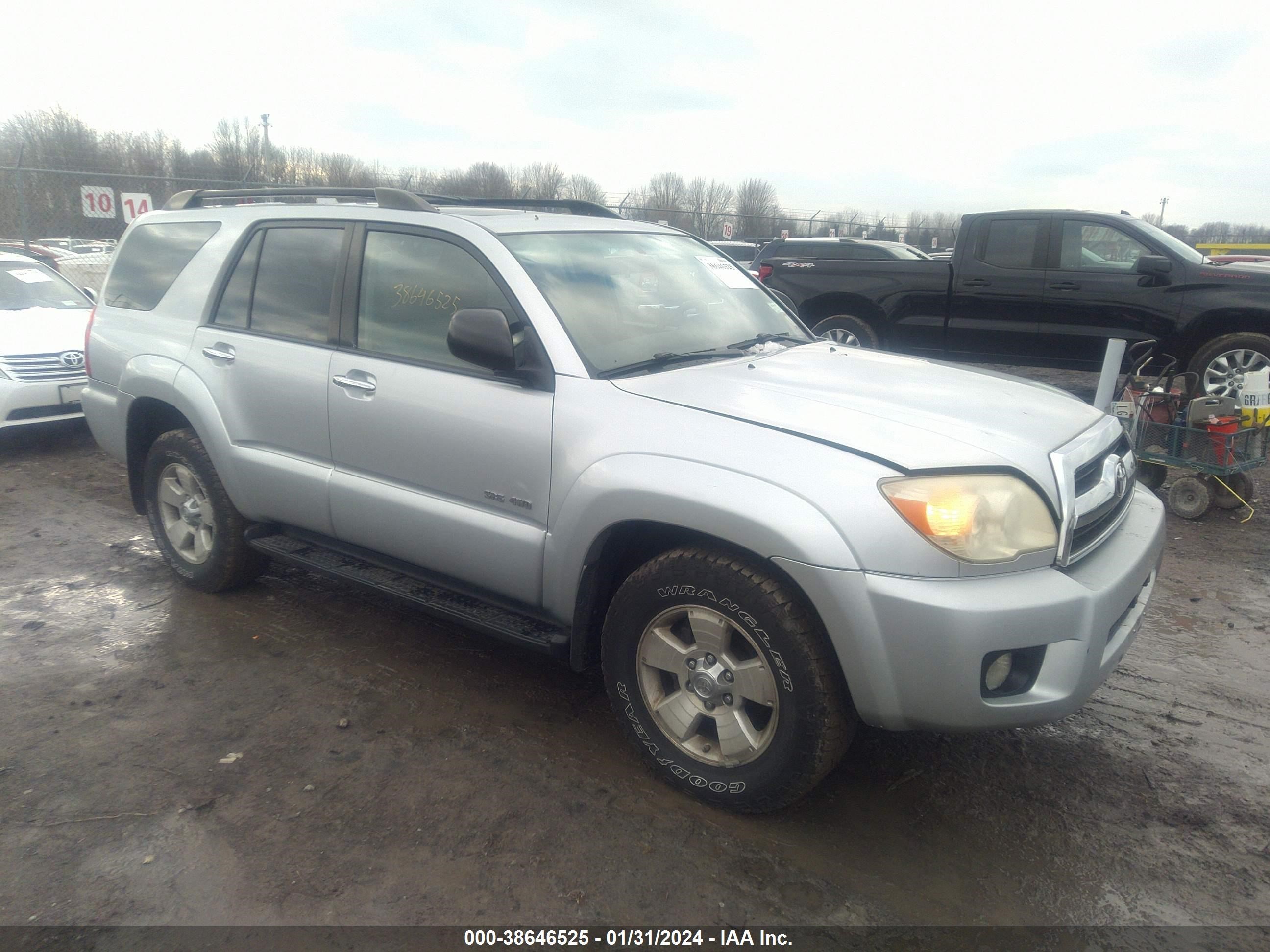 TOYOTA 4RUNNER 2007 jtebu14r178096689