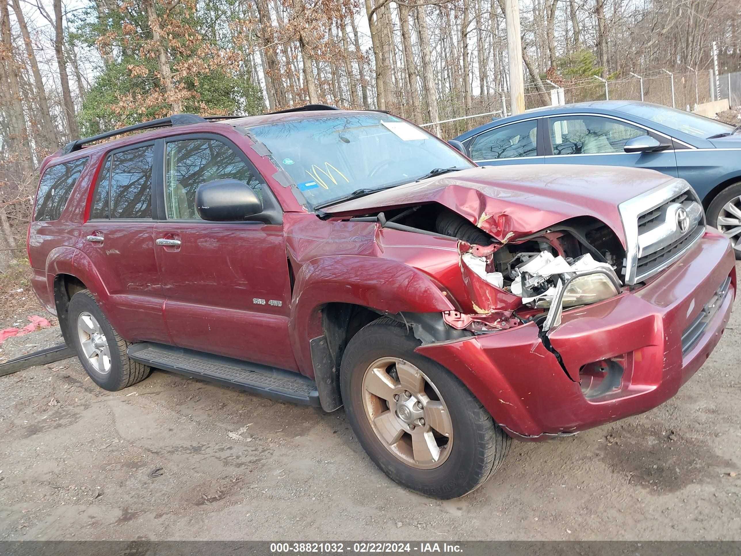 TOYOTA 4RUNNER 2008 jtebu14r18k023052