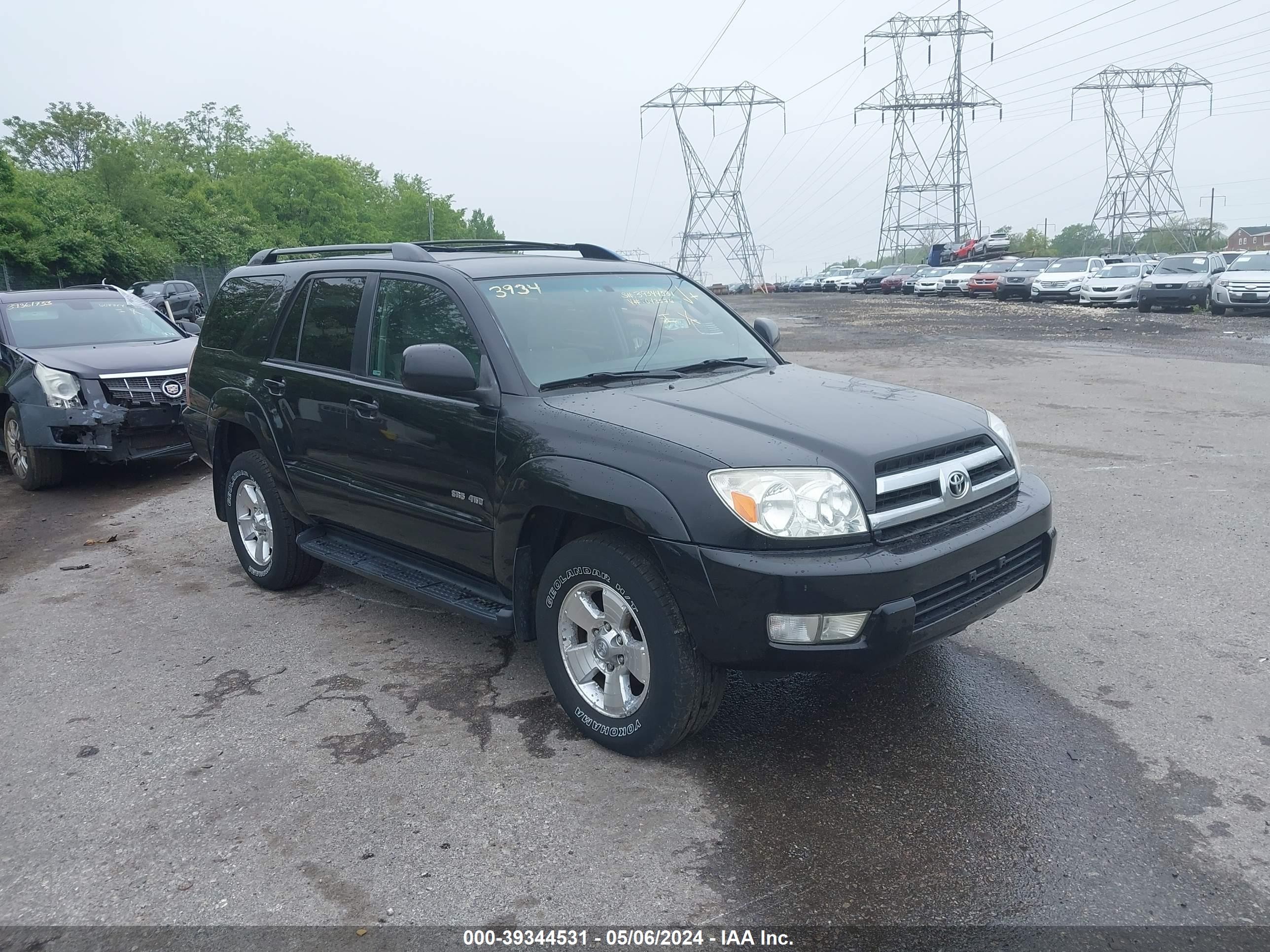 TOYOTA 4RUNNER 2005 jtebu14r258043576