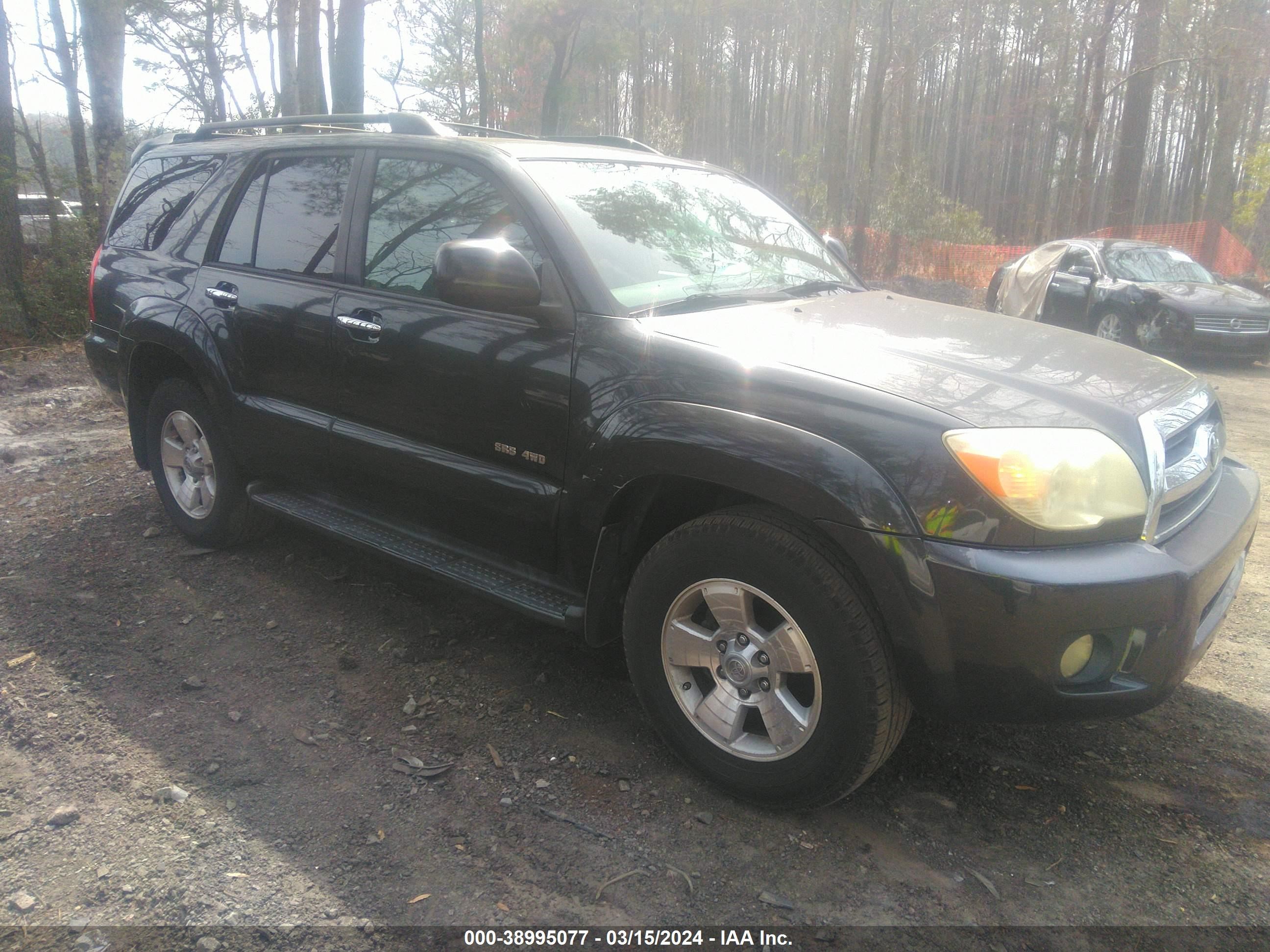 TOYOTA 4RUNNER 2007 jtebu14r270106225