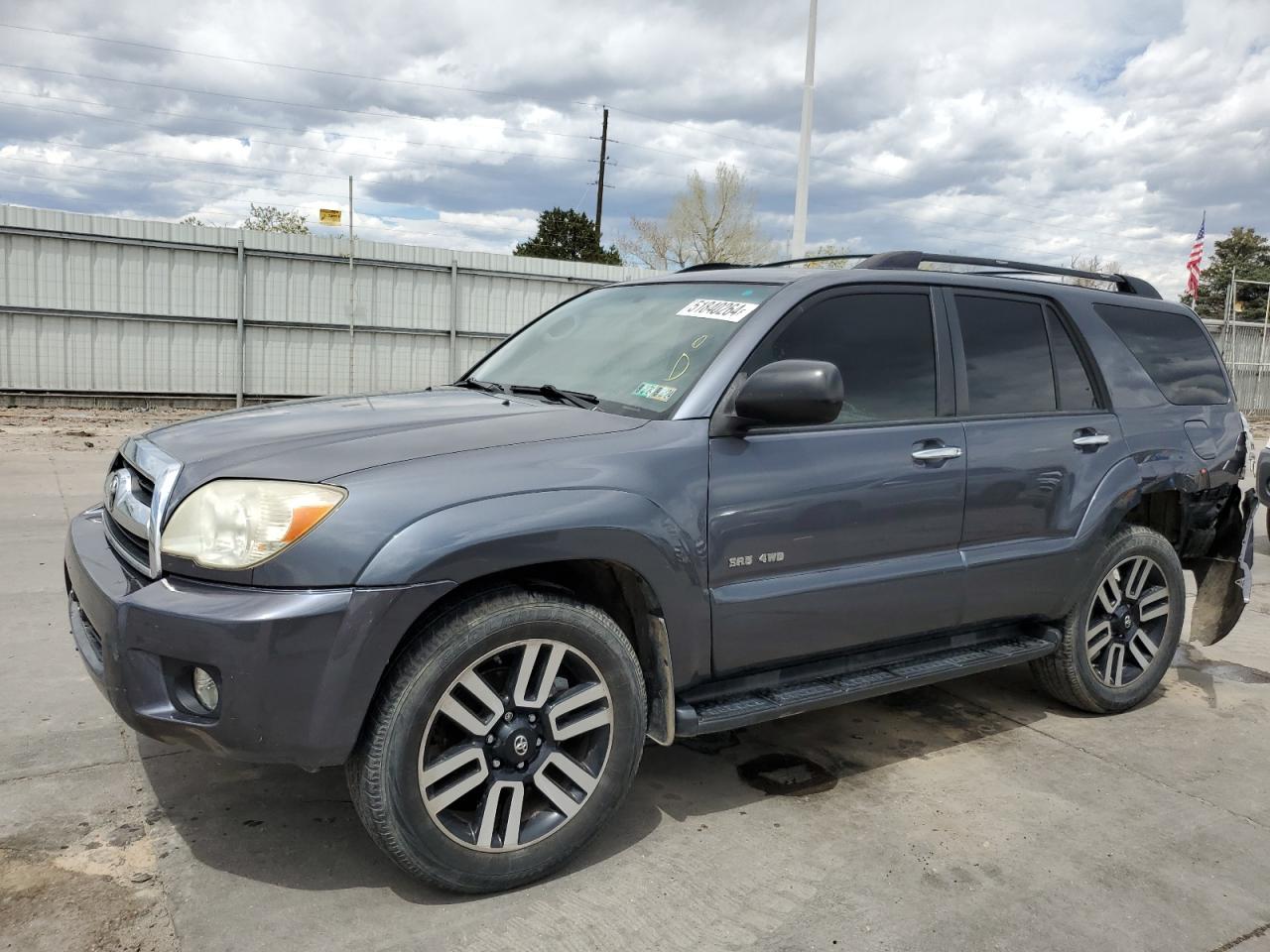 TOYOTA 4RUNNER 2007 jtebu14r278106212