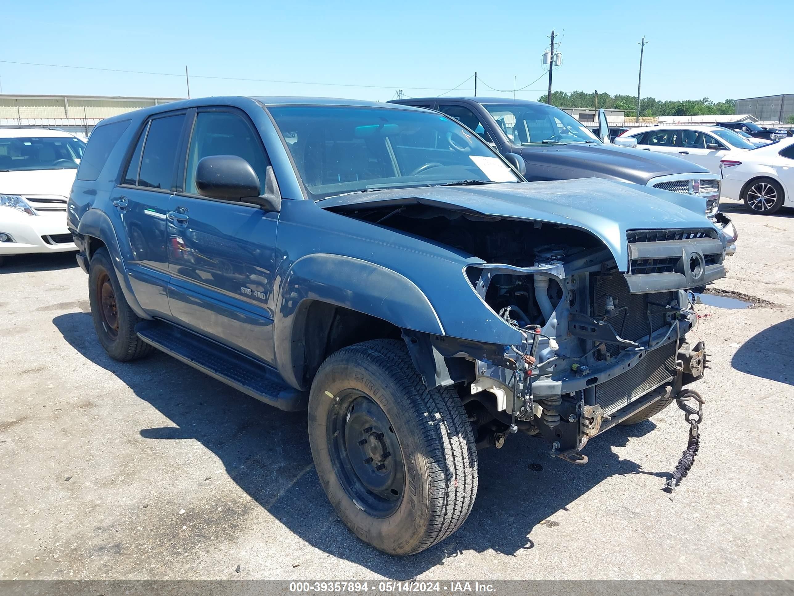 TOYOTA 4RUNNER 2005 jtebu14r358034191