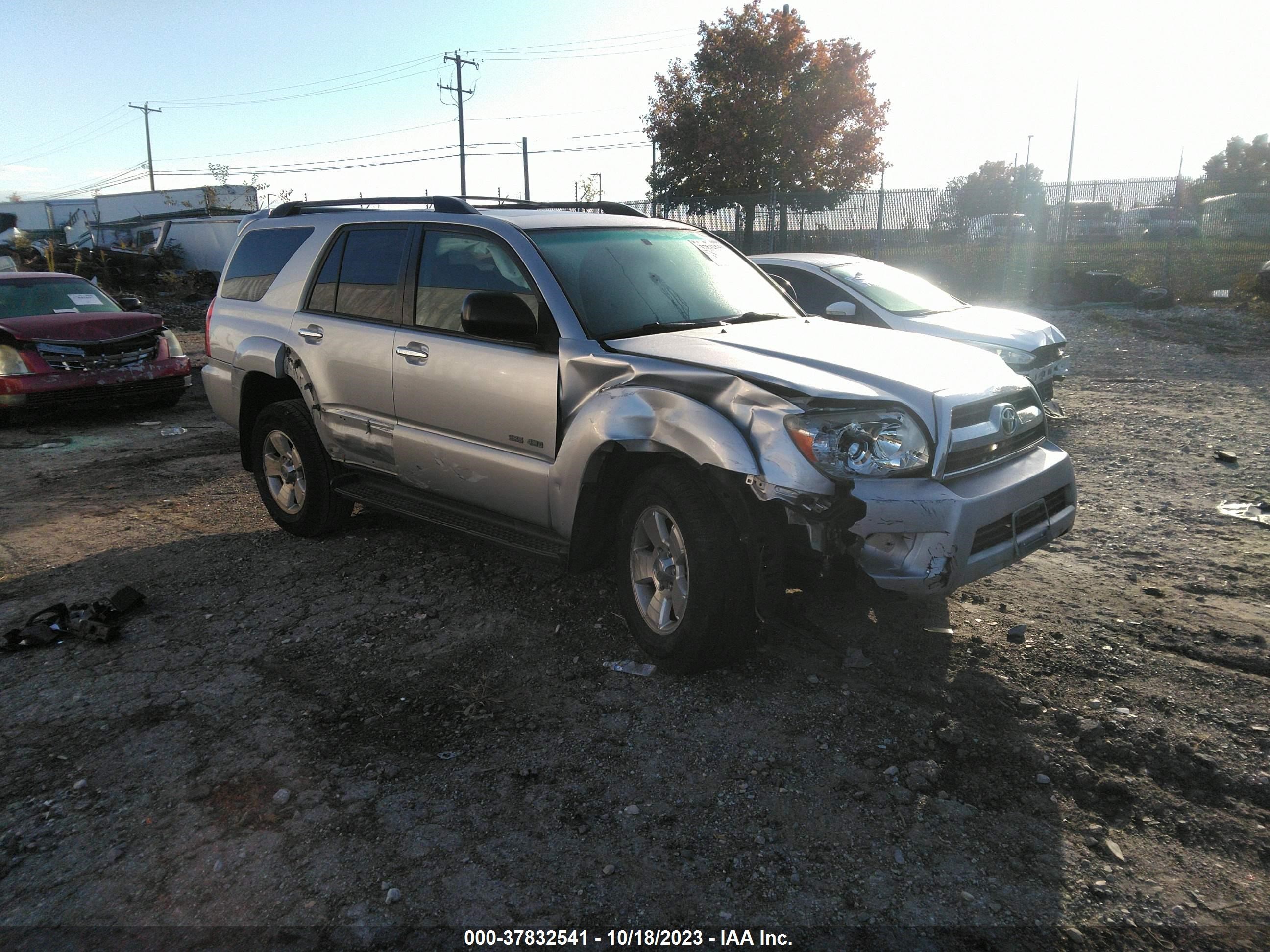 TOYOTA 4RUNNER 2008 jtebu14r38k034733