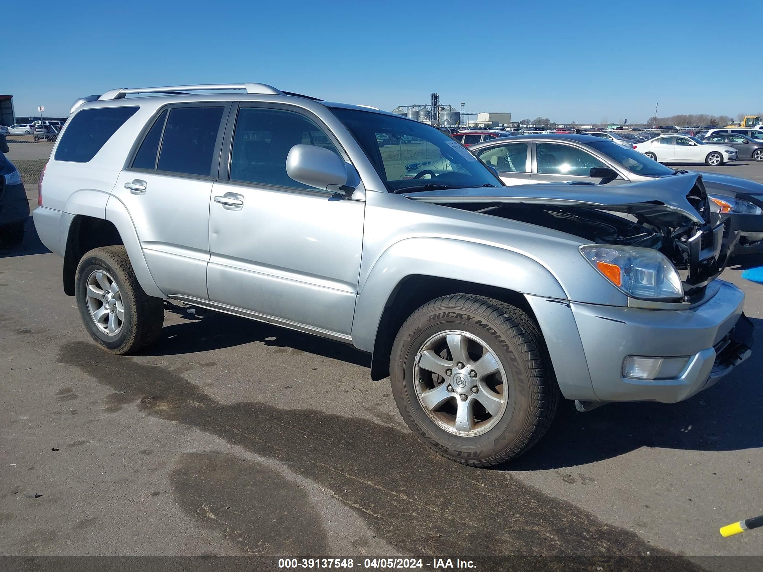 TOYOTA 4RUNNER 2005 jtebu14r458046544