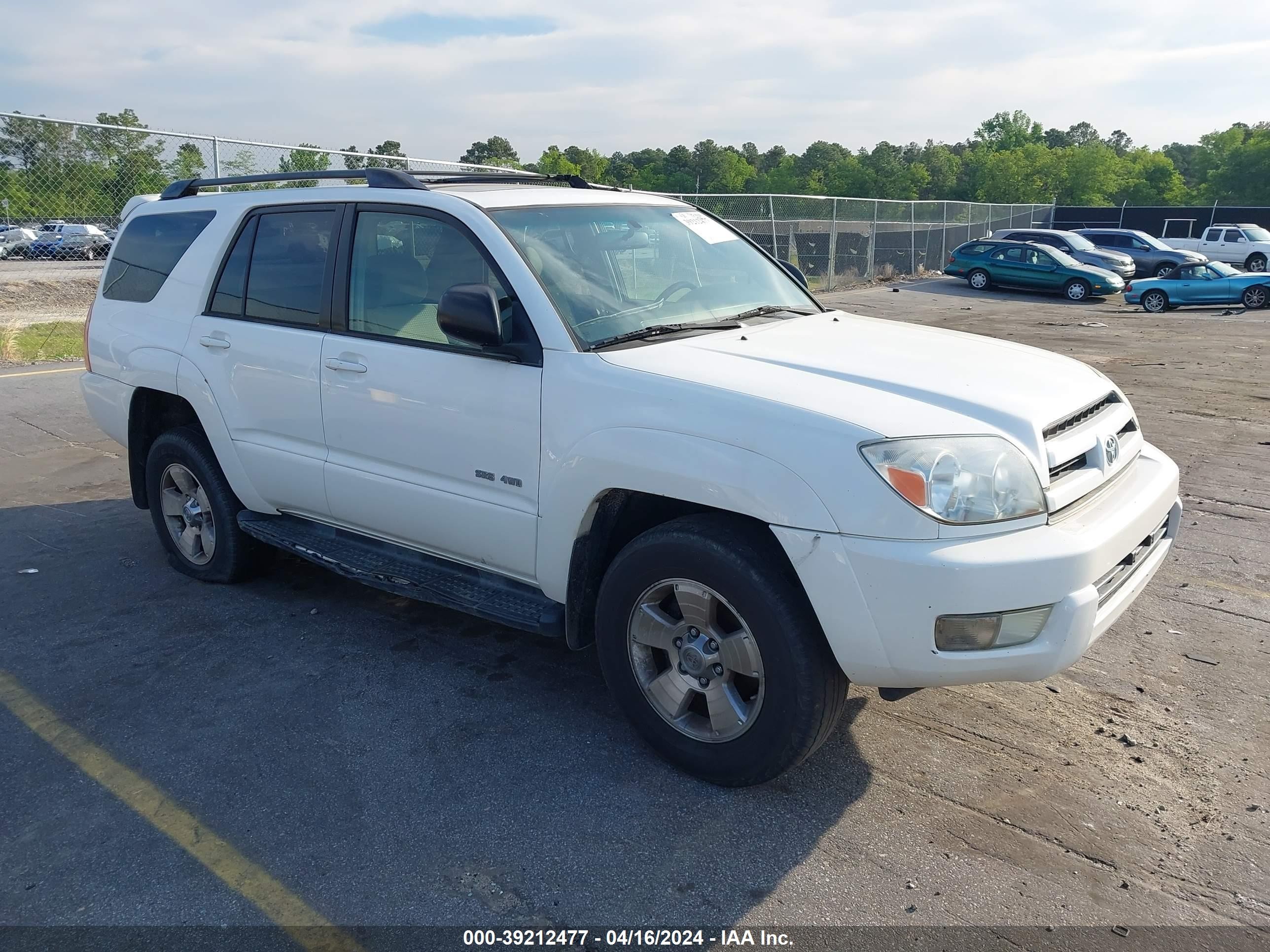 TOYOTA 4RUNNER 2004 jtebu14r540033475