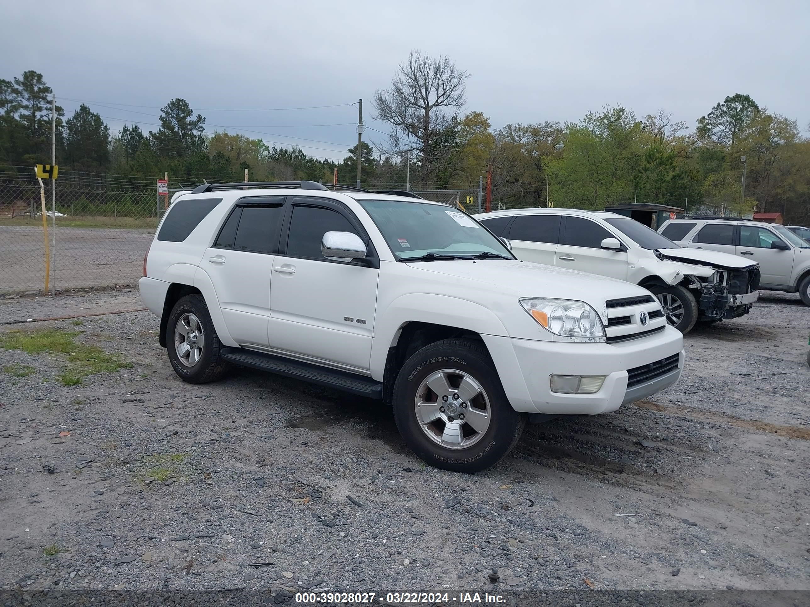 TOYOTA 4RUNNER 2004 jtebu14r548022543