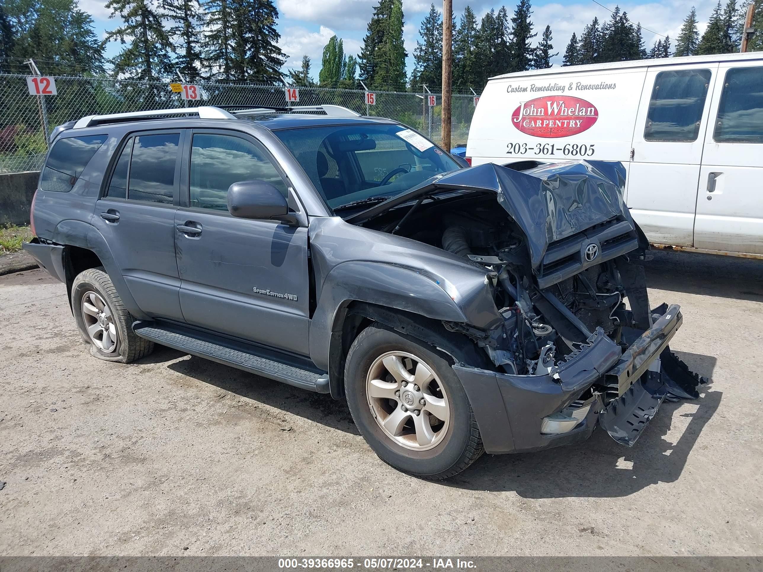 TOYOTA 4RUNNER 2005 jtebu14r558038338