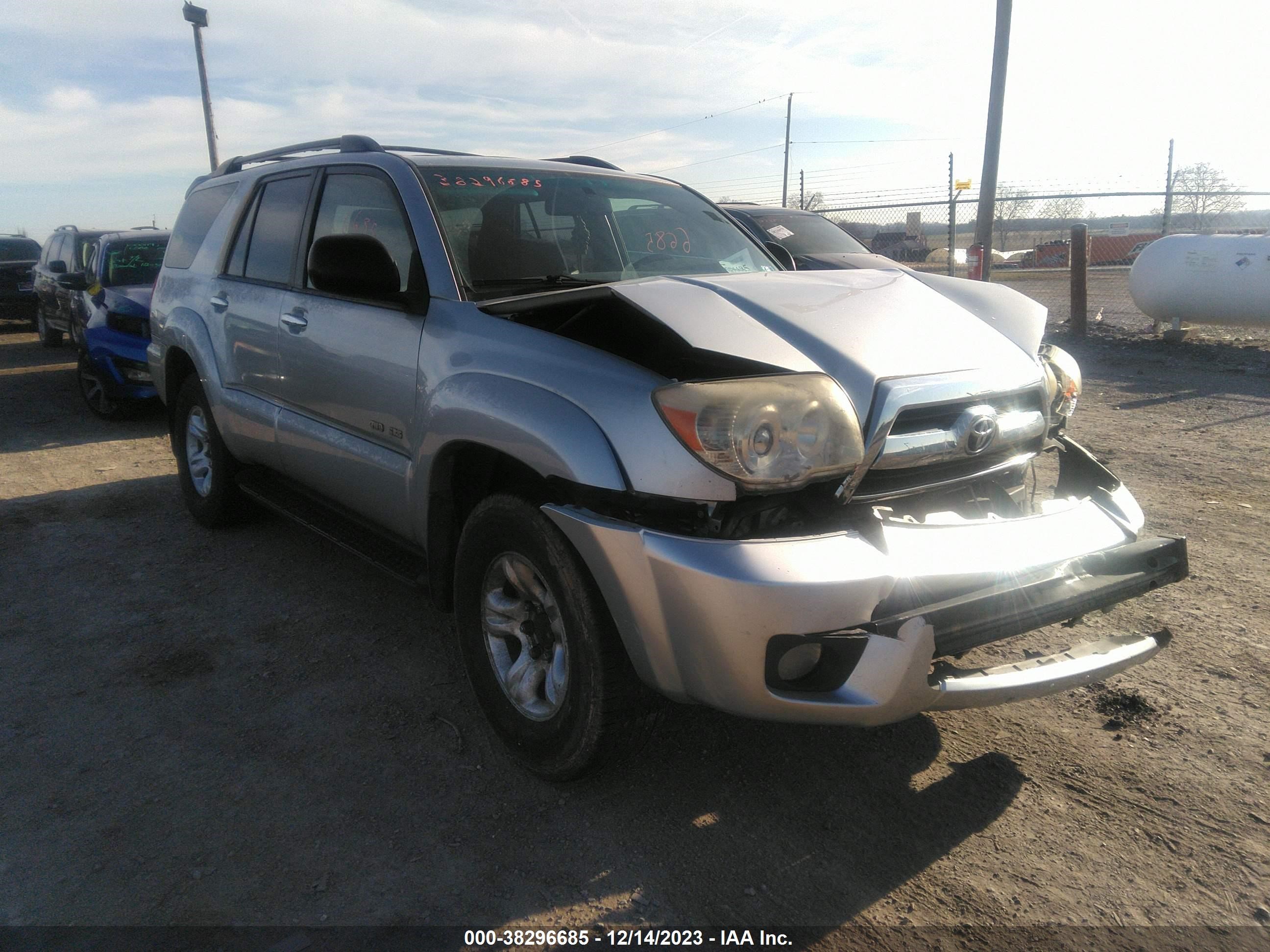 TOYOTA 4RUNNER 2008 jtebu14r58k016413