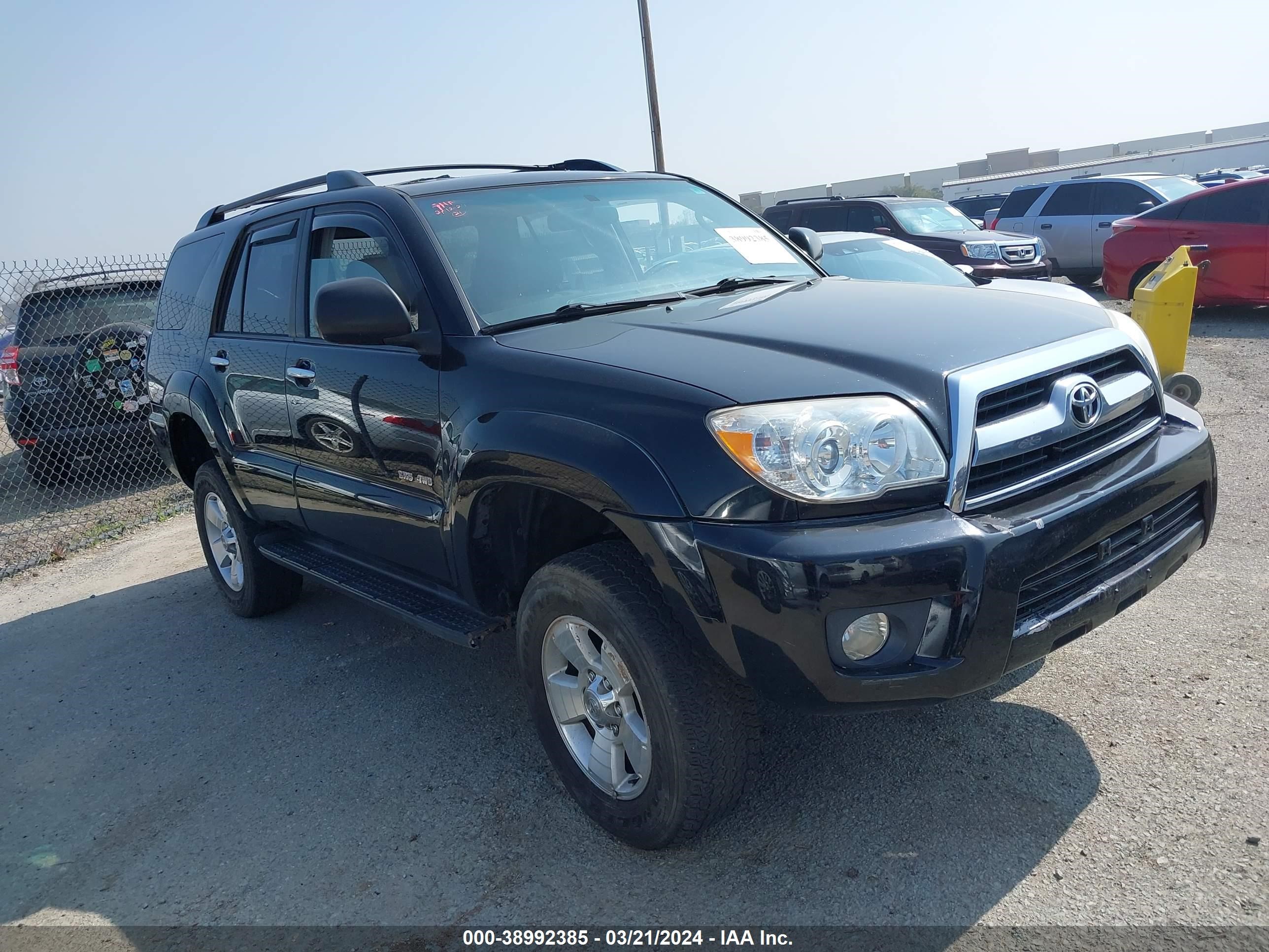 TOYOTA 4RUNNER 2008 jtebu14r58k018159