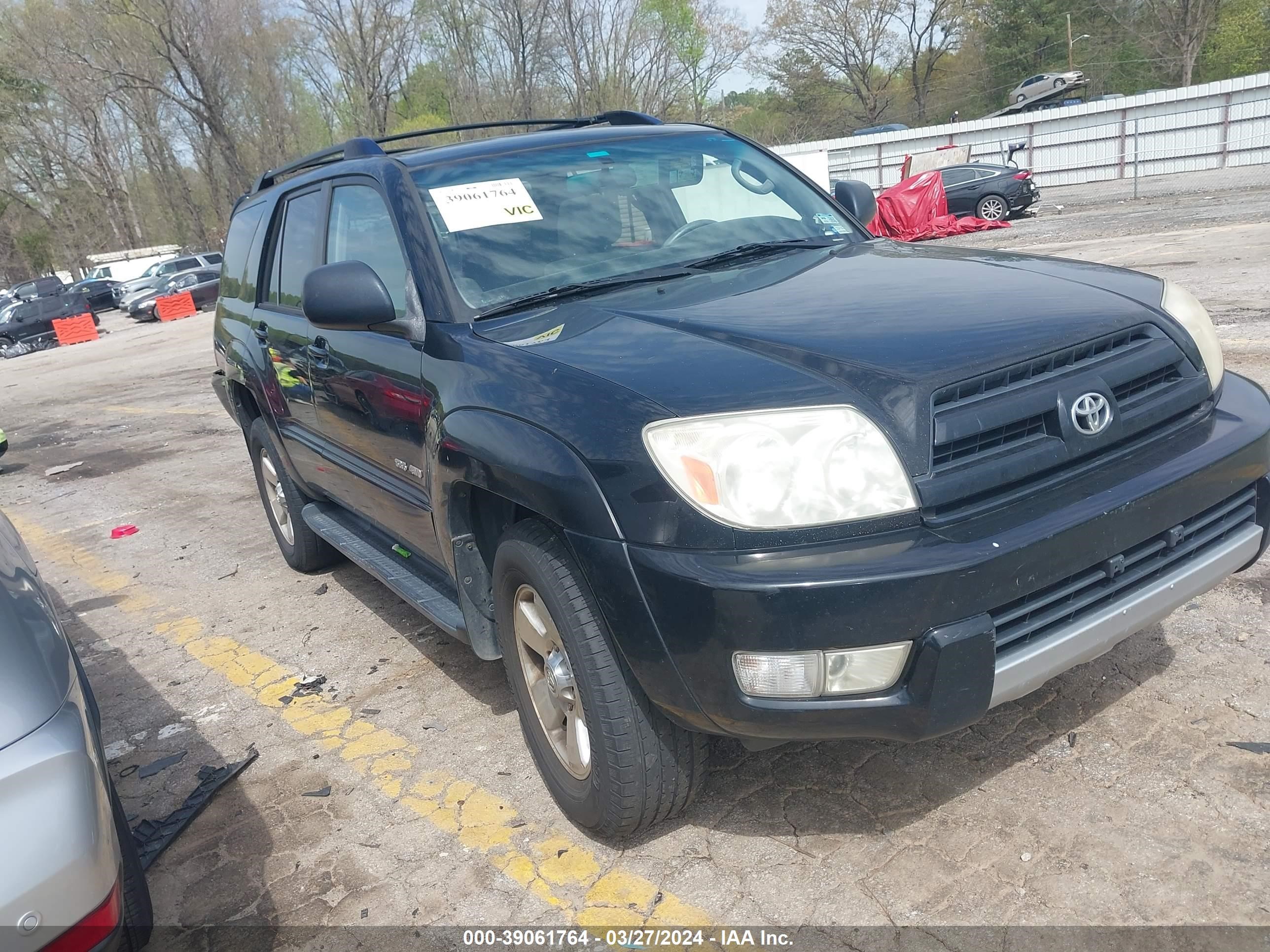 TOYOTA 4RUNNER 2003 jtebu14r630016893