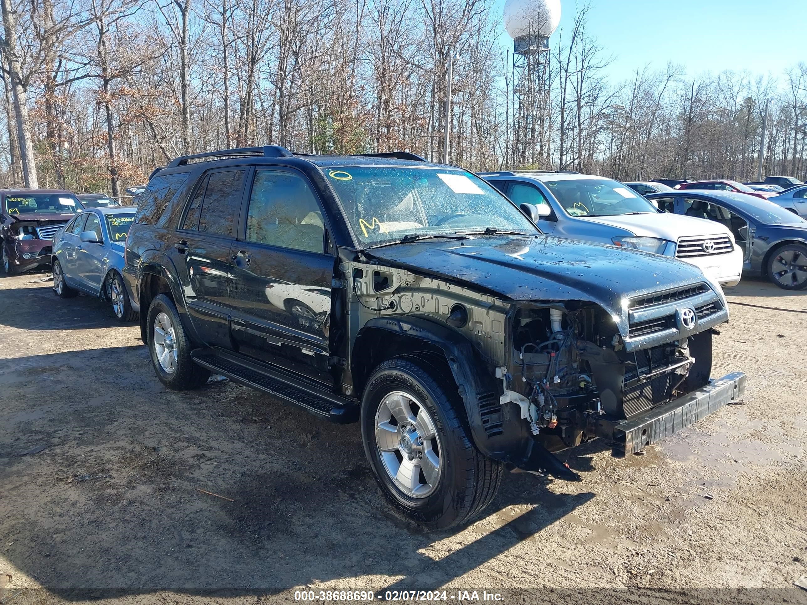 TOYOTA 4RUNNER 2004 jtebu14r640054271