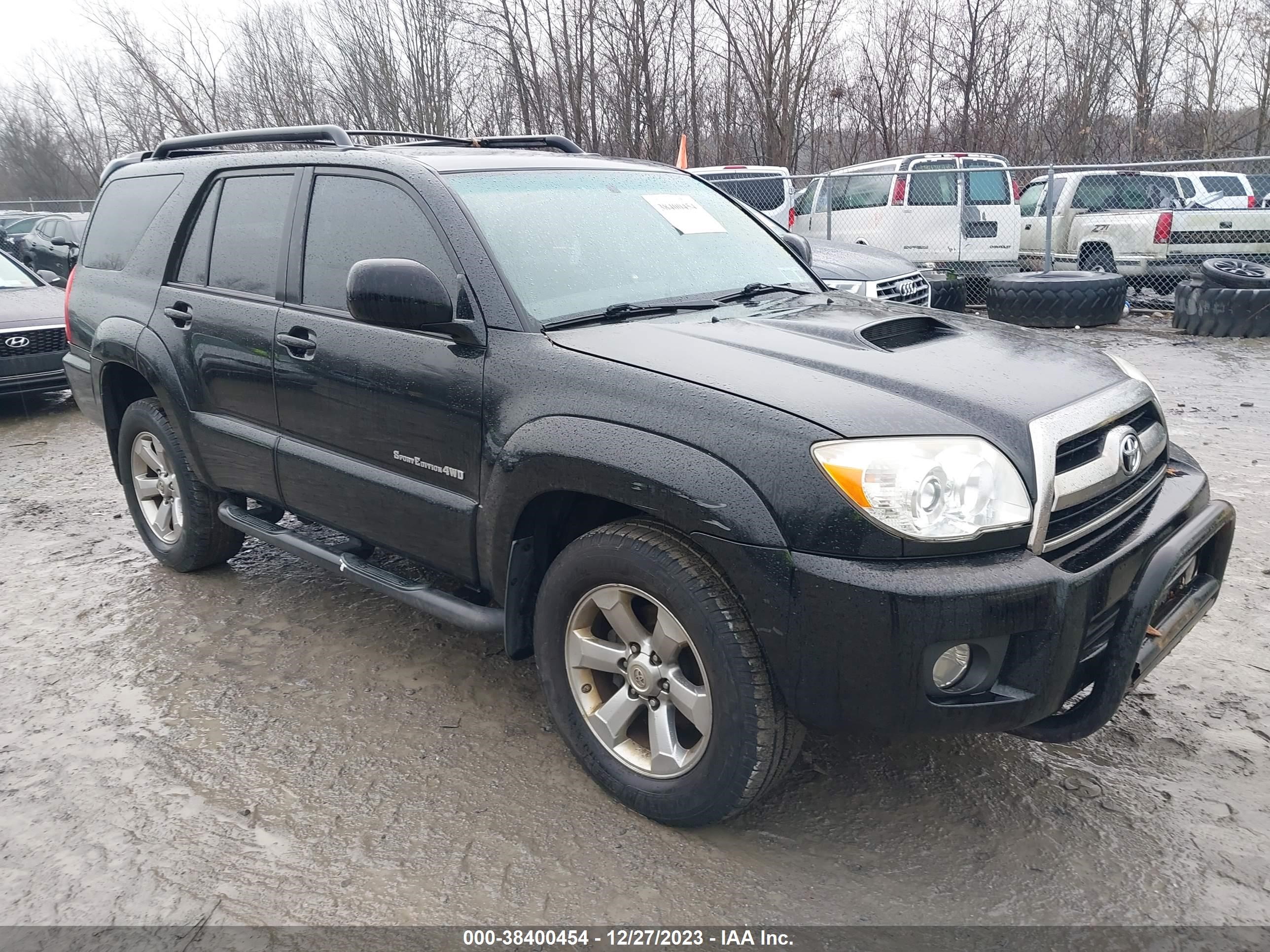 TOYOTA 4RUNNER 2007 jtebu14r670106048