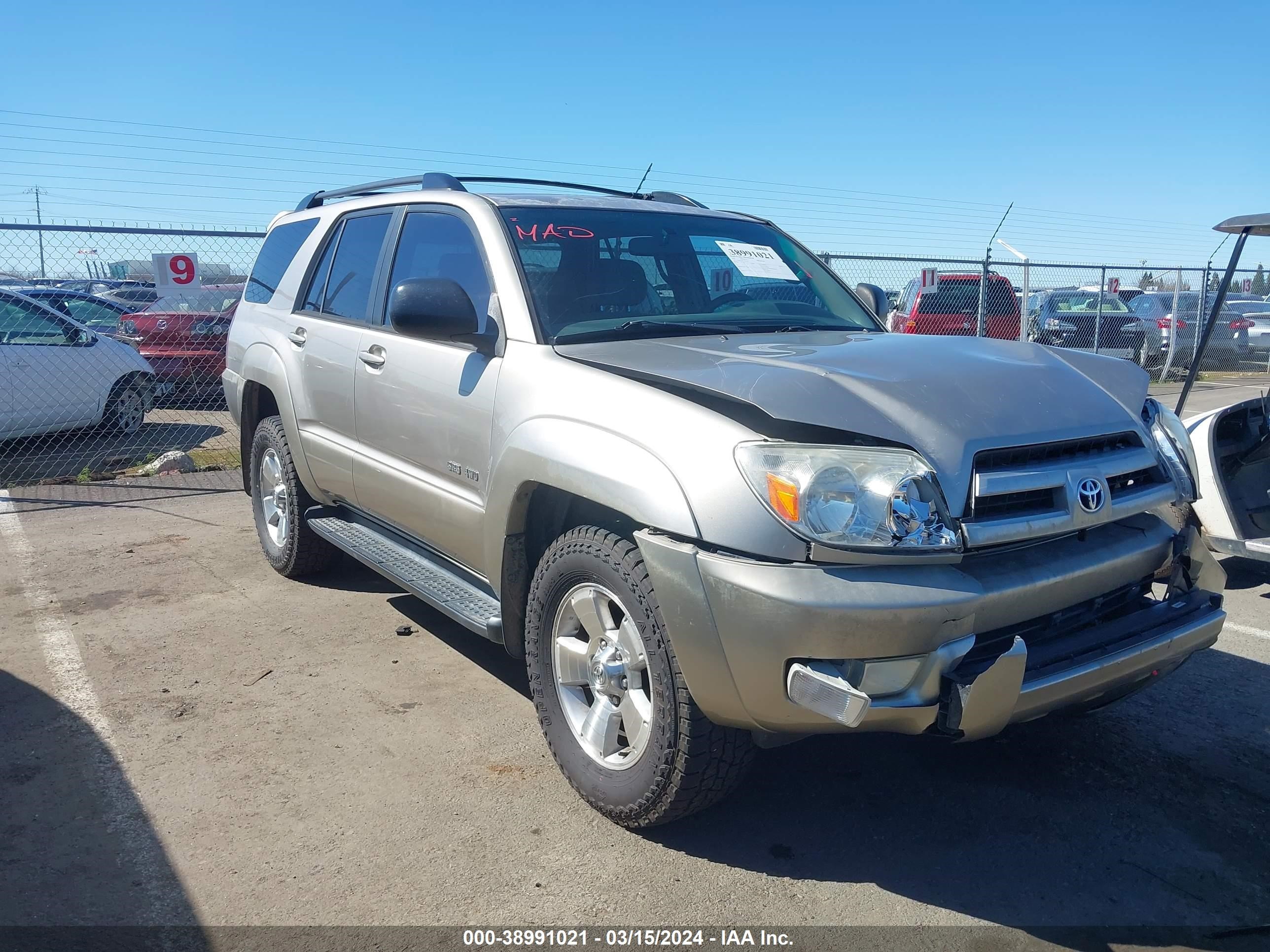 TOYOTA 4RUNNER 2003 jtebu14r730012142