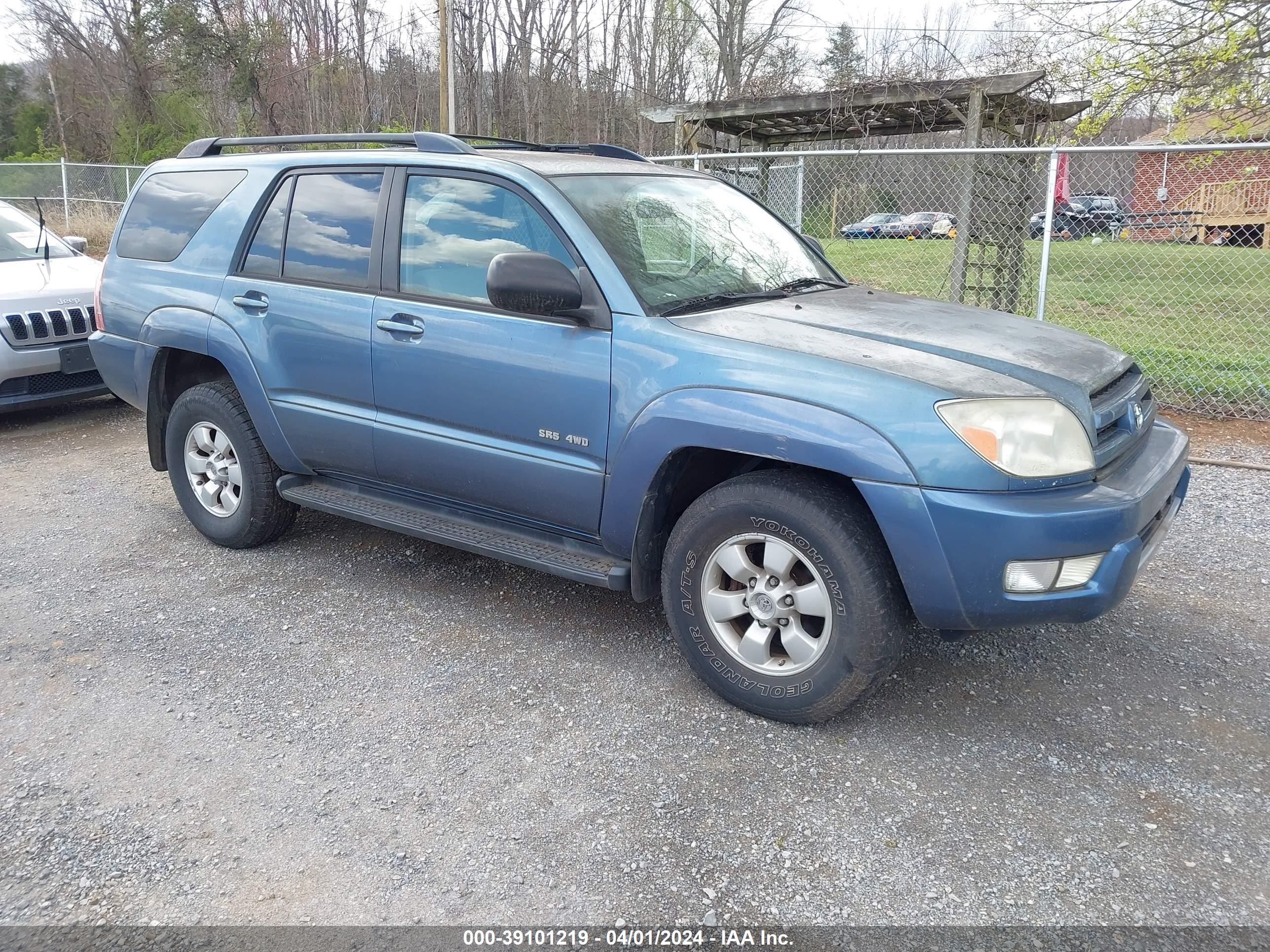 TOYOTA 4RUNNER 2004 jtebu14r740041822