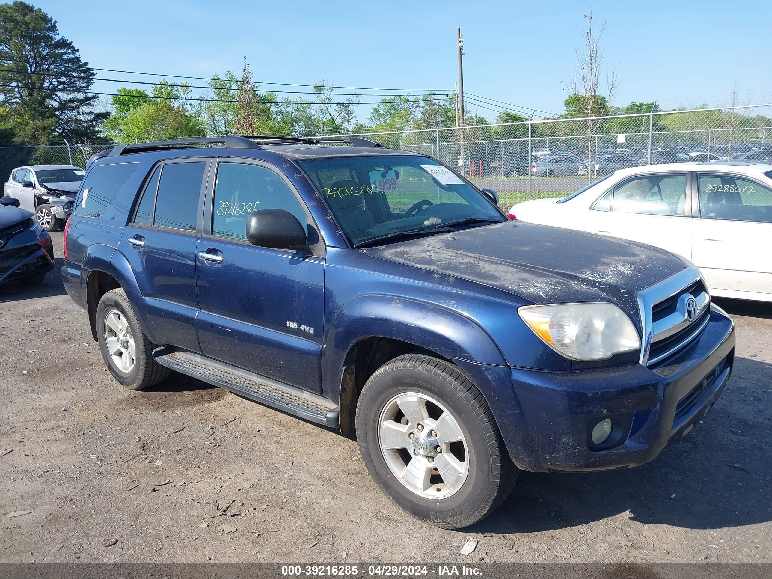 TOYOTA 4RUNNER 2006 jtebu14r768065008