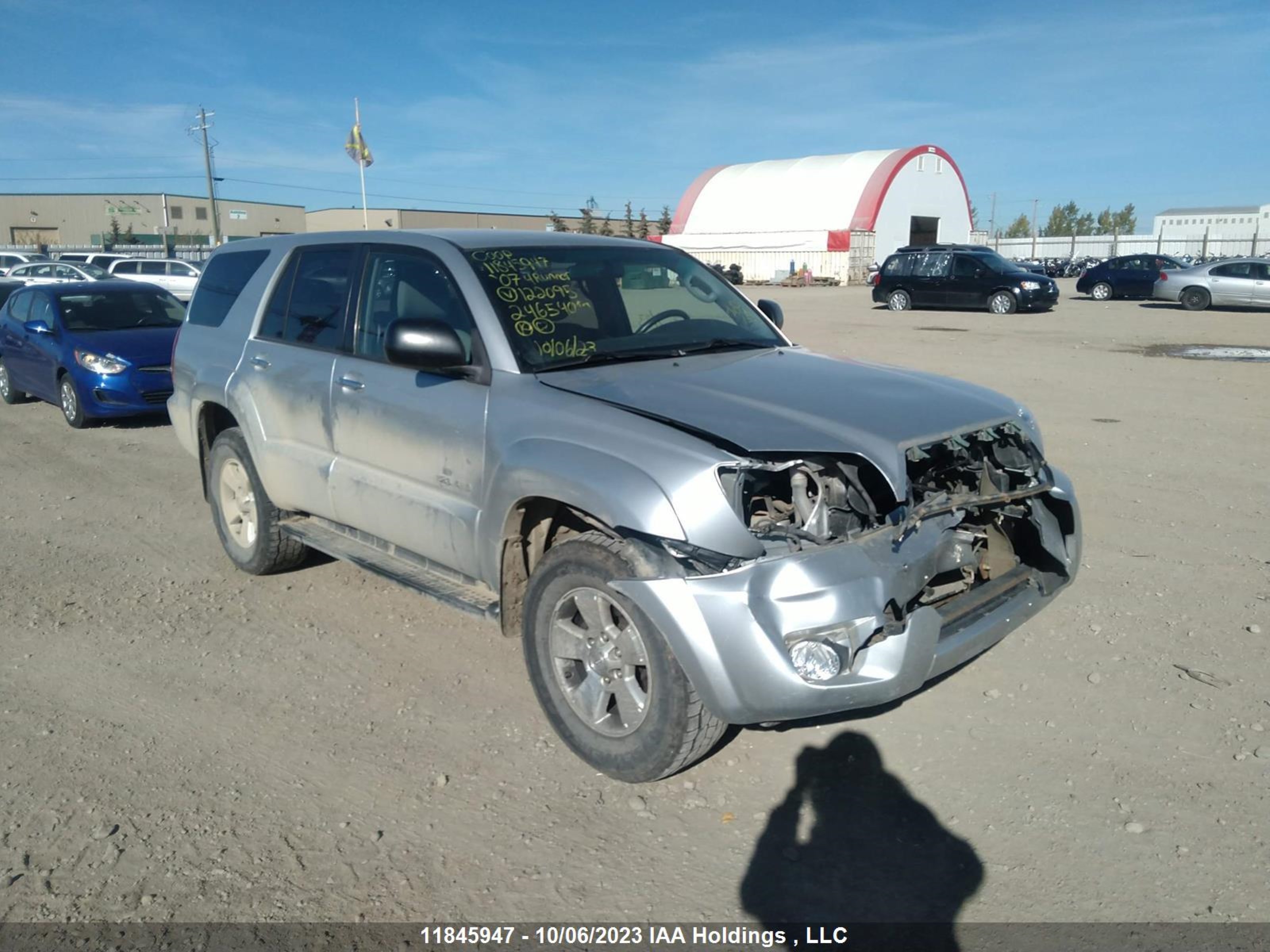 TOYOTA 4RUNNER 2007 jtebu14r770122095