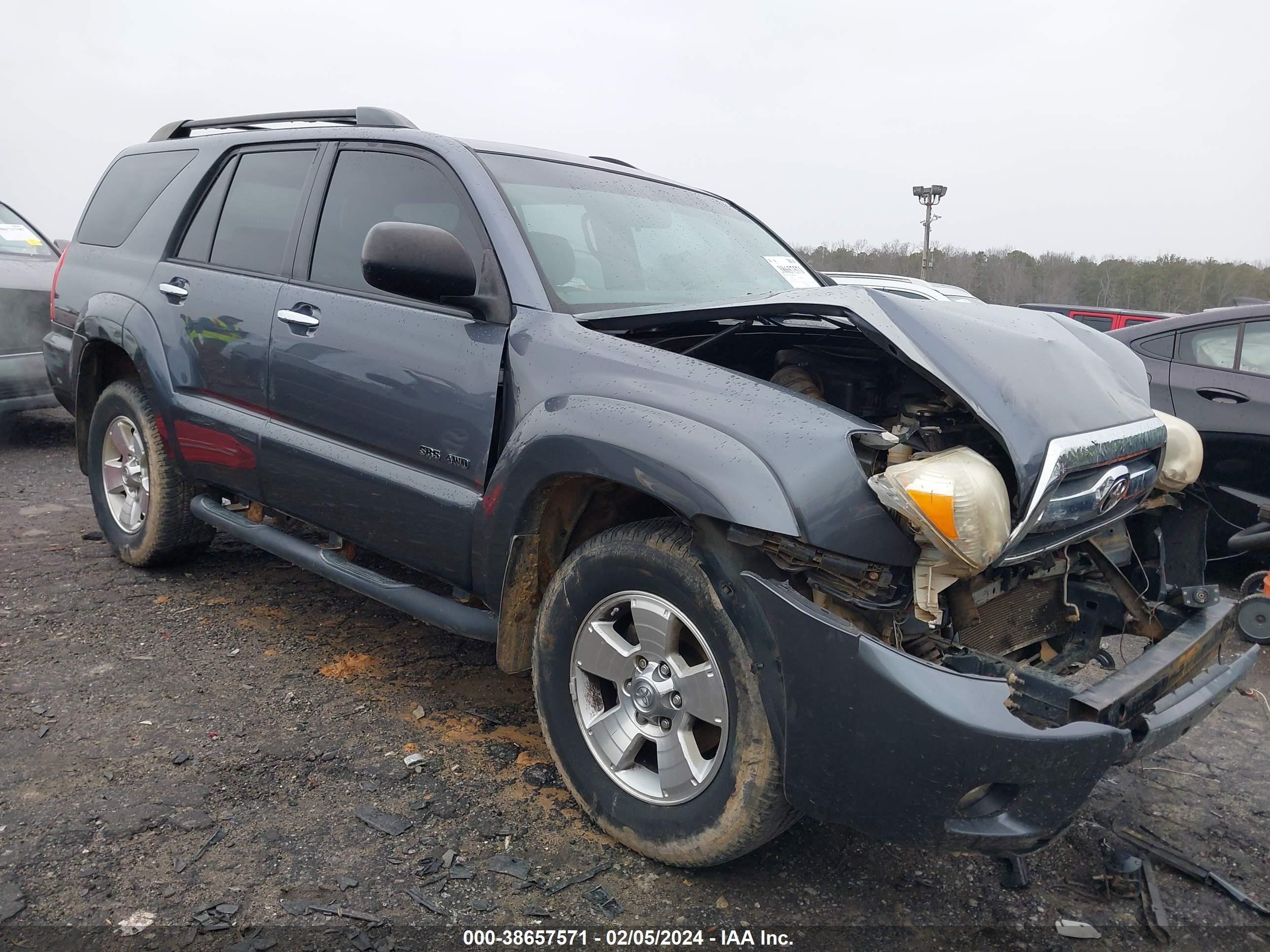 TOYOTA 4RUNNER 2007 jtebu14r770124798