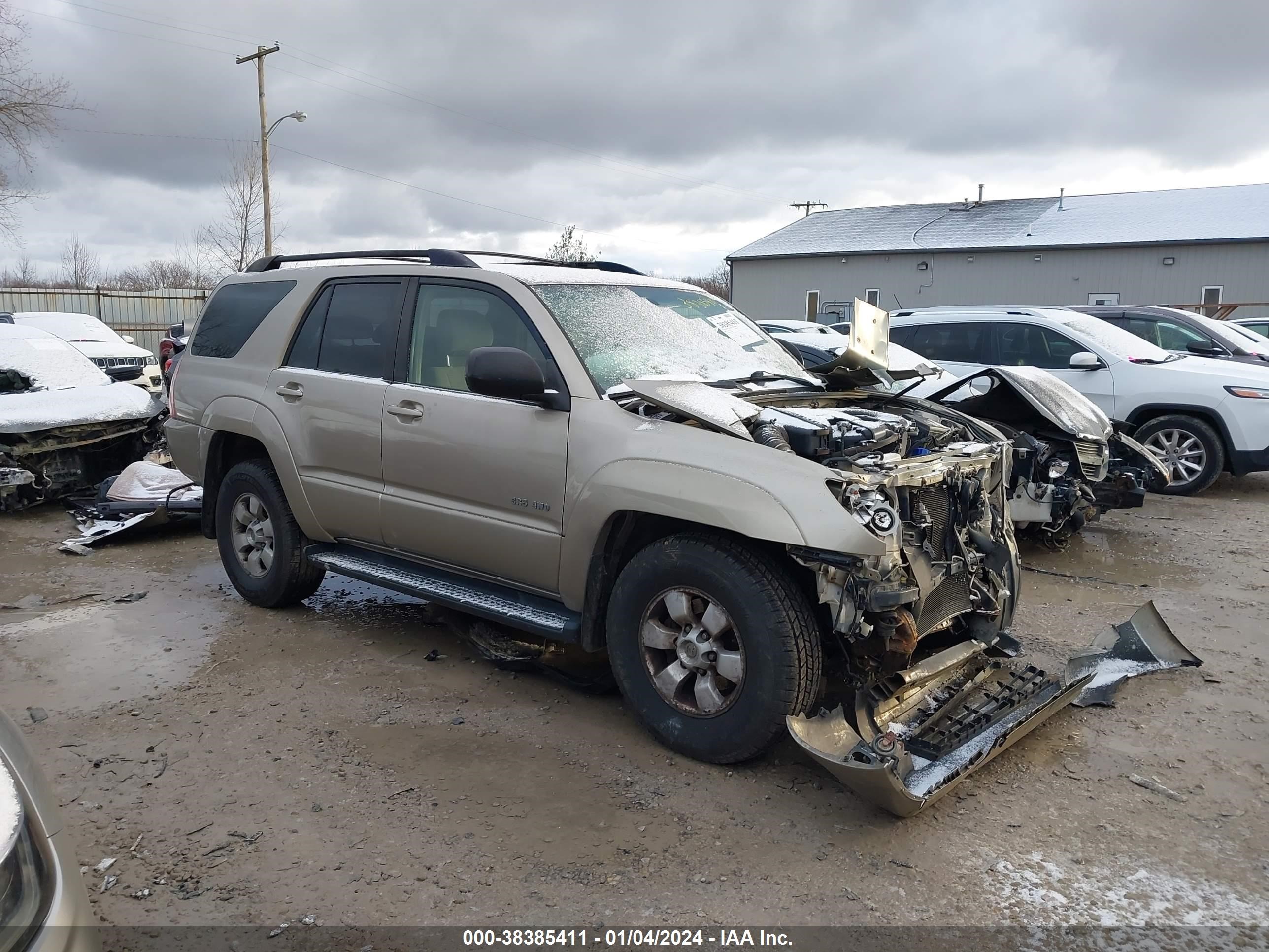 TOYOTA 4RUNNER 2004 jtebu14r848012668