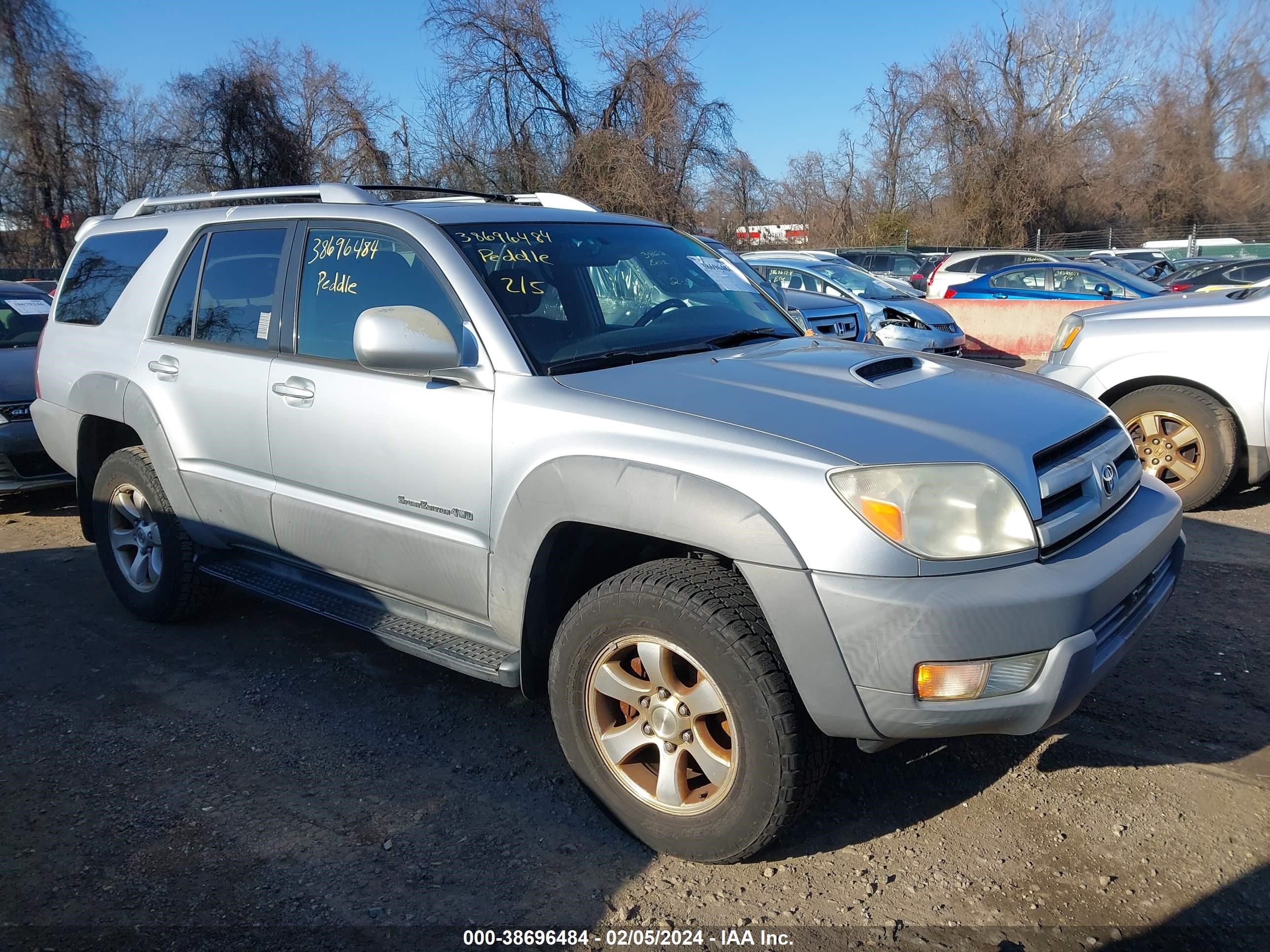 TOYOTA 4RUNNER 2003 jtebu14rx30011096