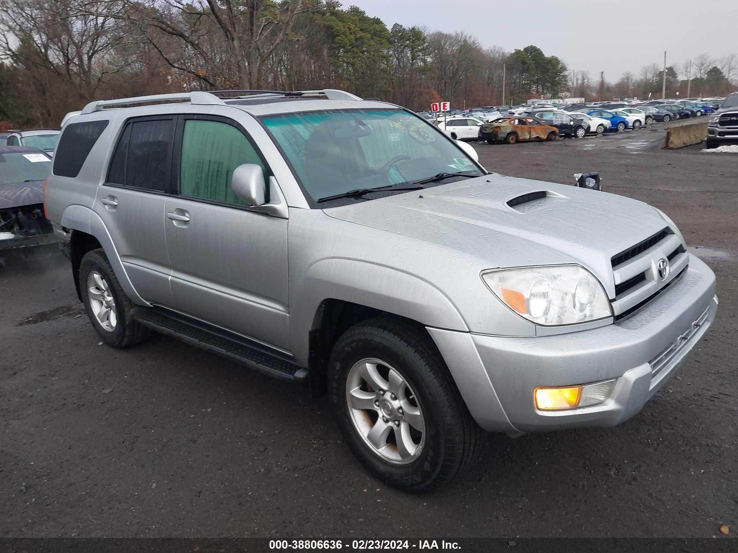 TOYOTA 4RUNNER 2004 jtebu14rx40037554