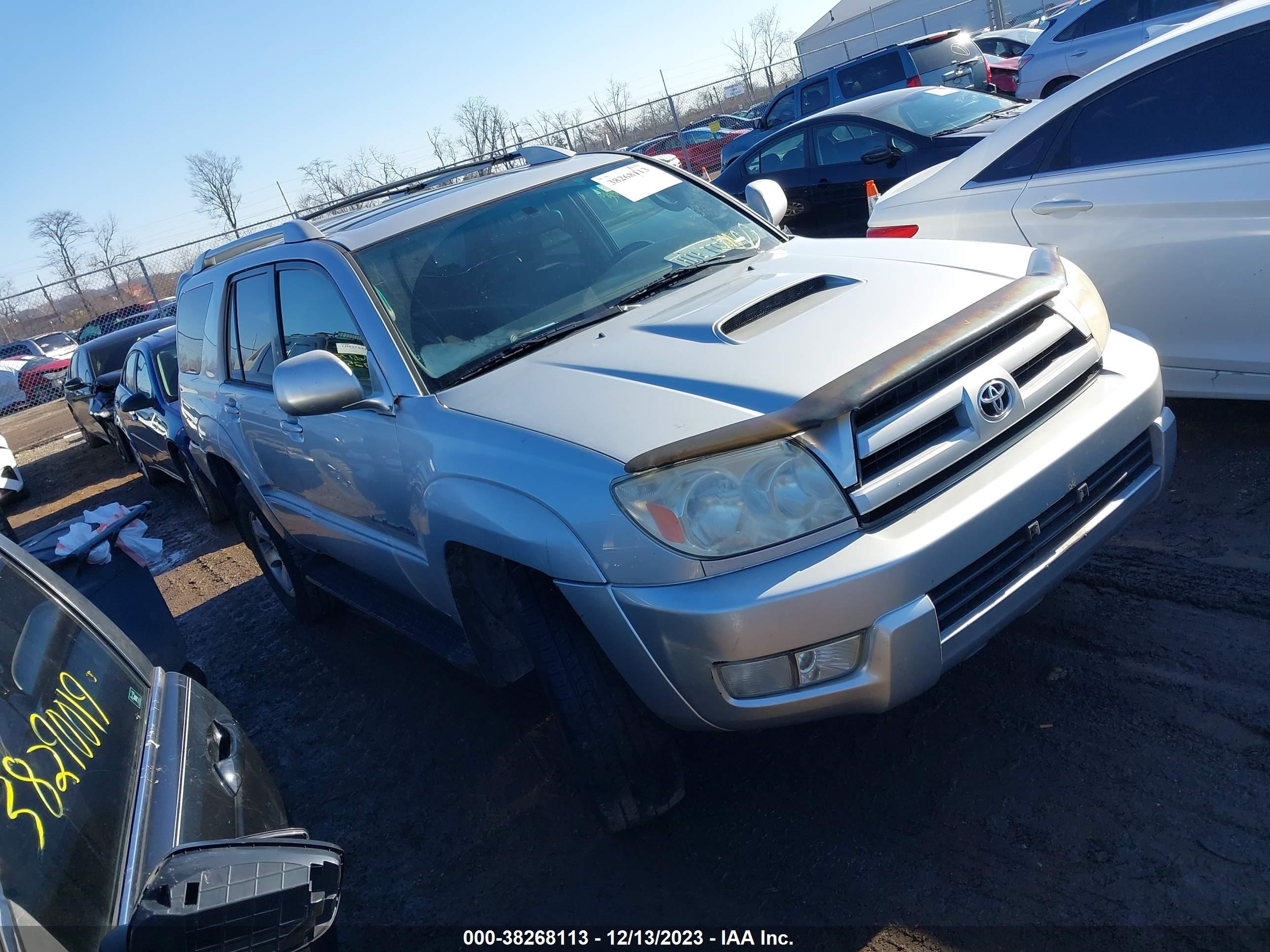 TOYOTA 4RUNNER 2005 jtebu14rx50071074