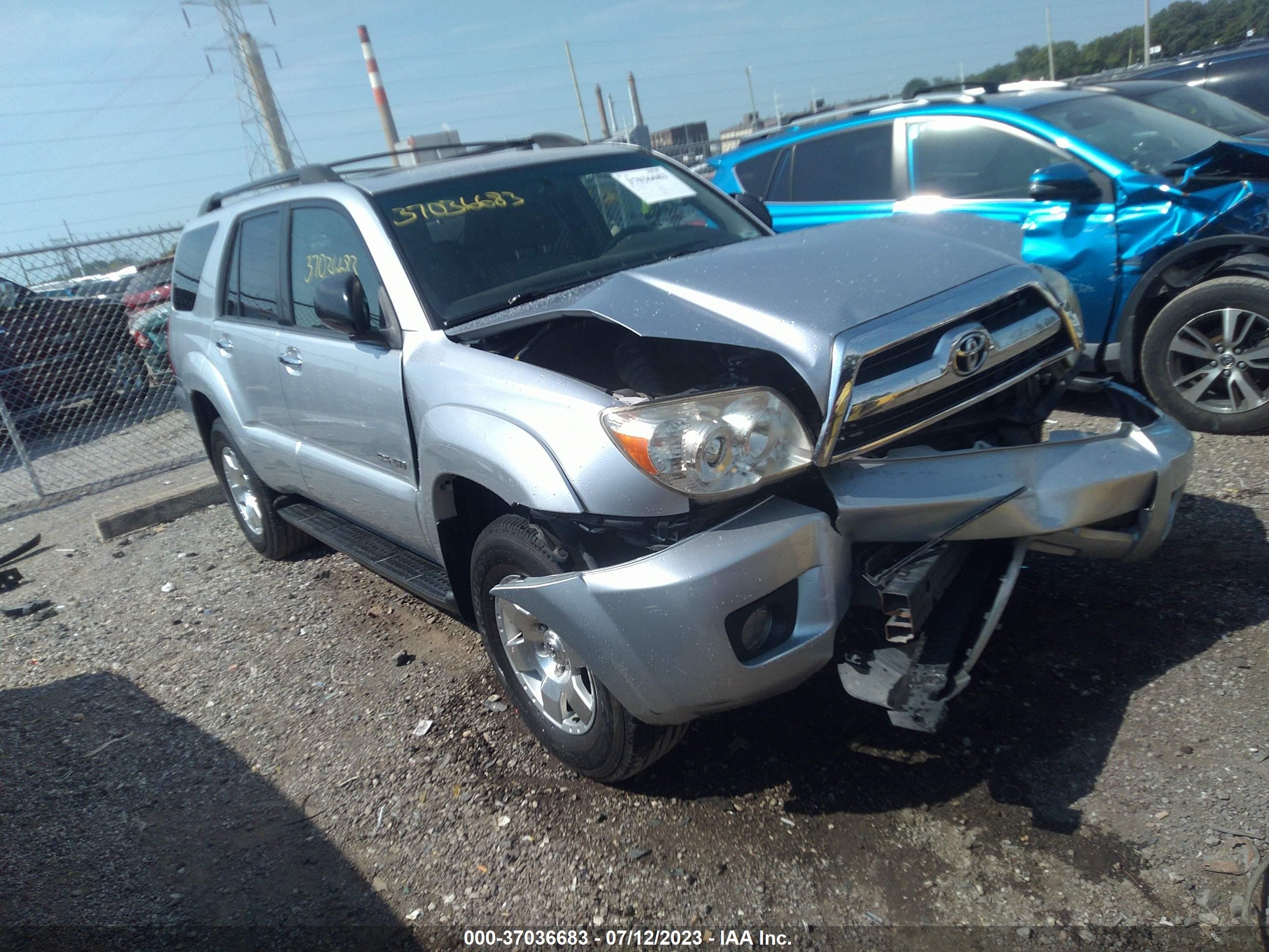 TOYOTA 4RUNNER 2008 jtebu14rx8k006606