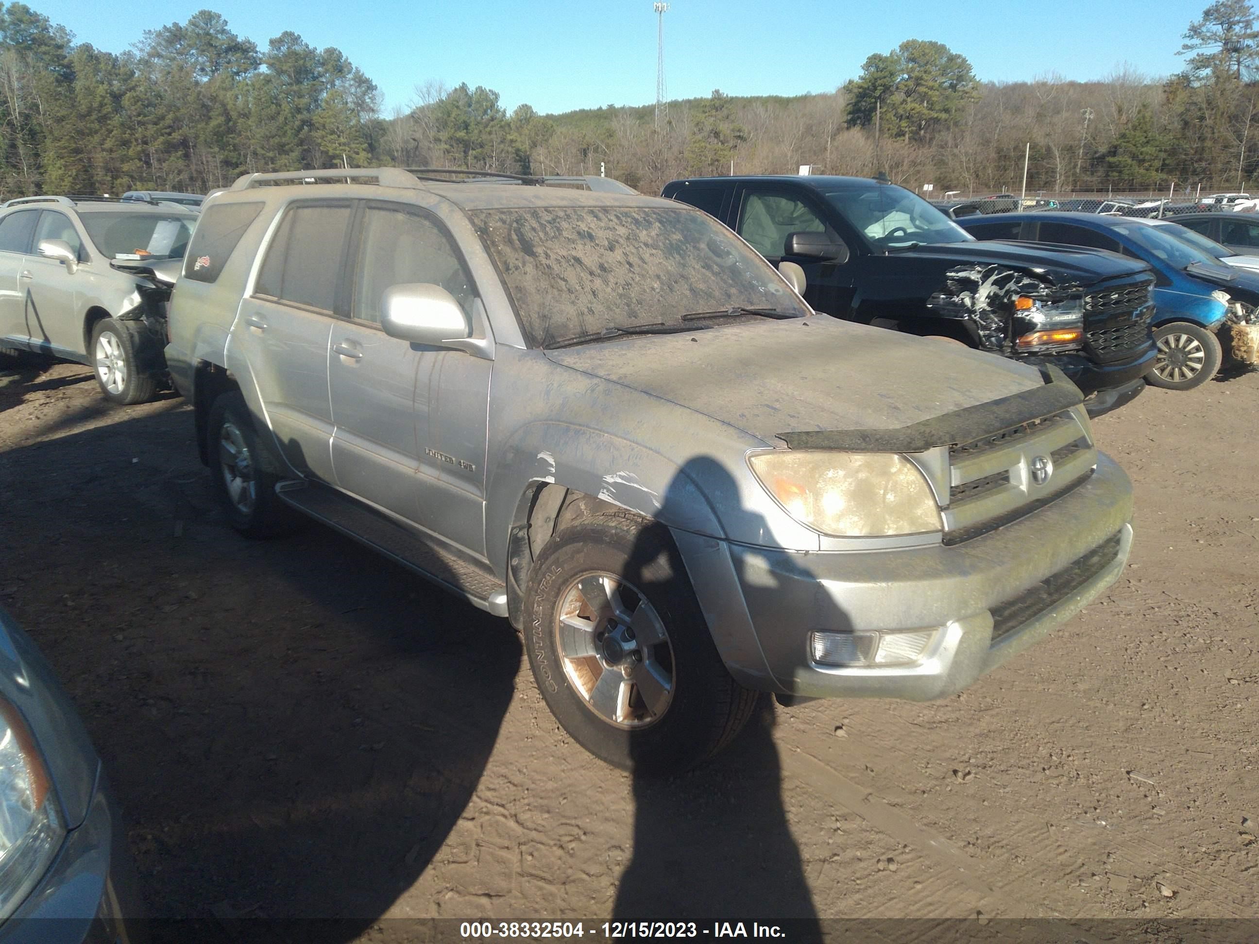 TOYOTA 4RUNNER 2003 jtebu17r038005949