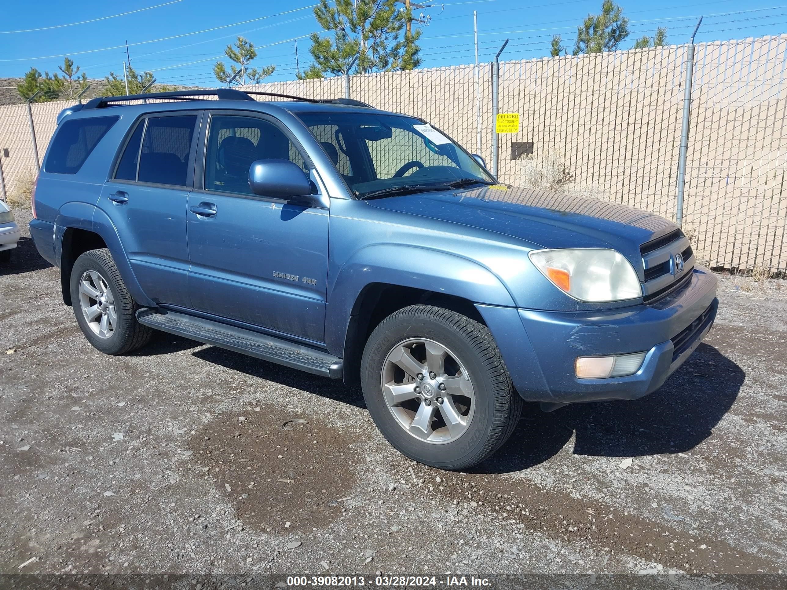 TOYOTA 4RUNNER 2005 jtebu17r050055803