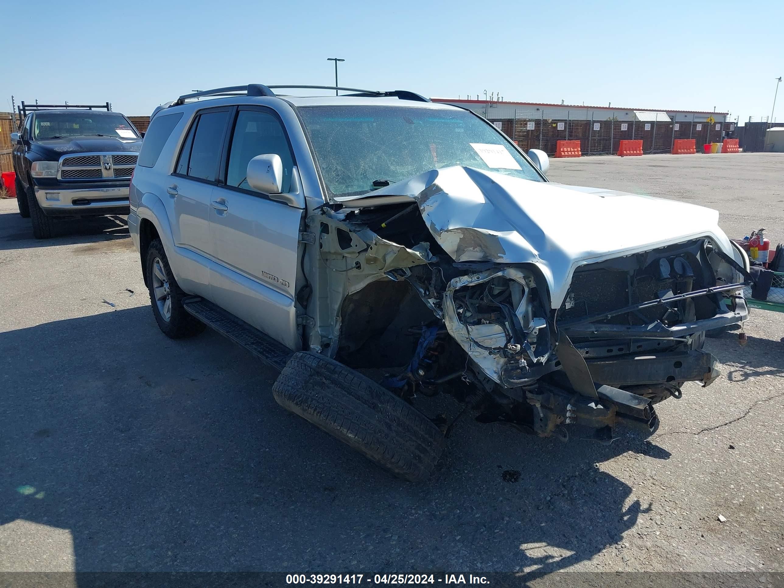 TOYOTA 4RUNNER 2006 jtebu17r160085314