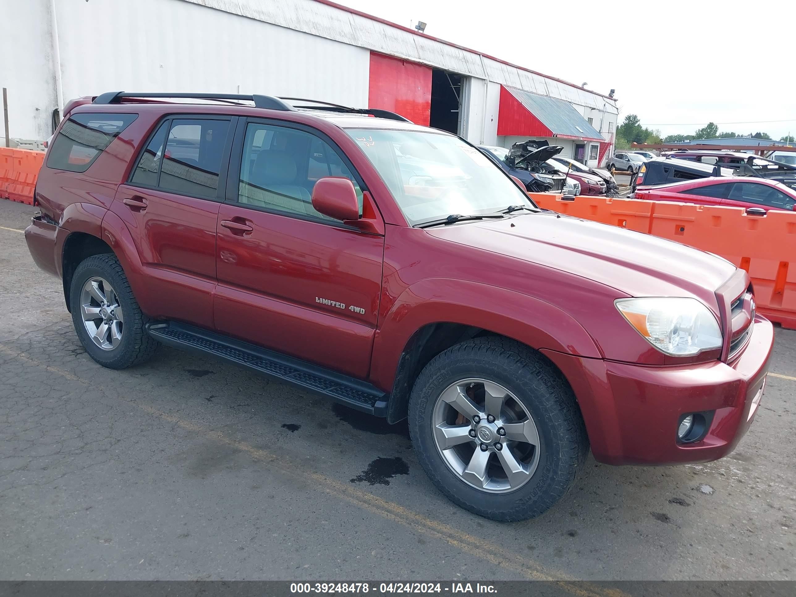 TOYOTA 4RUNNER 2006 jtebu17r168069907