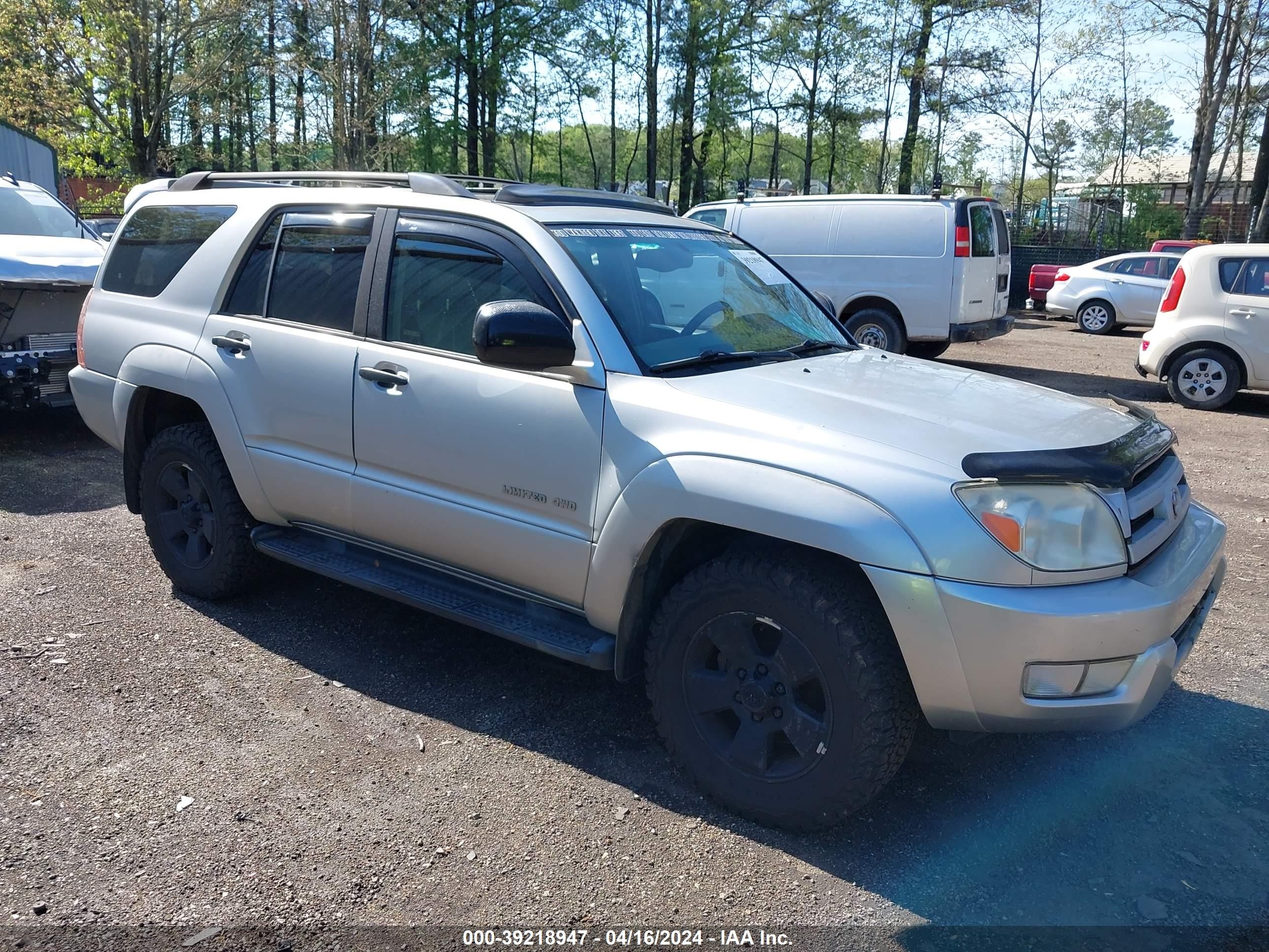 TOYOTA 4RUNNER 2005 jtebu17r458030436