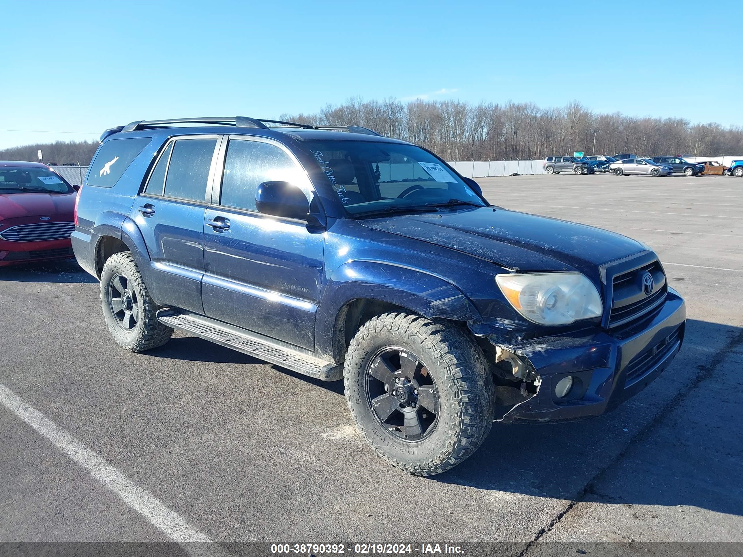 TOYOTA 4RUNNER 2006 jtebu17r560087079