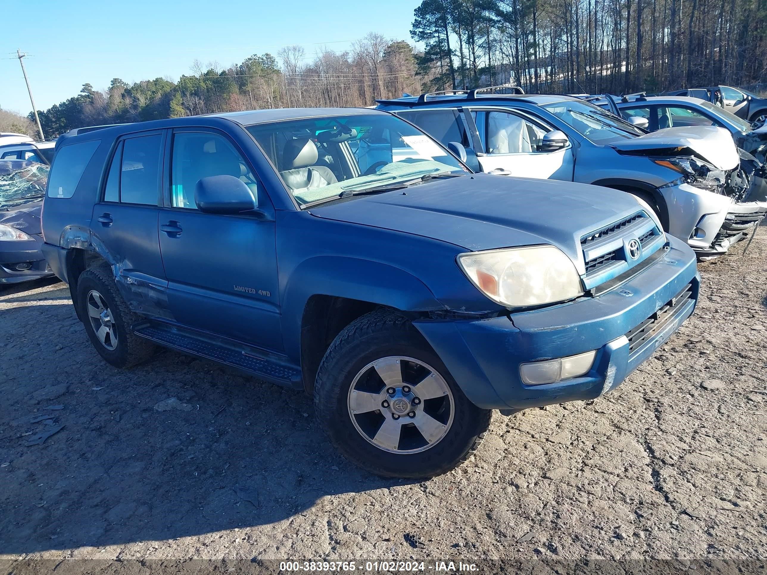 TOYOTA 4RUNNER 2005 jtebu17r658032687