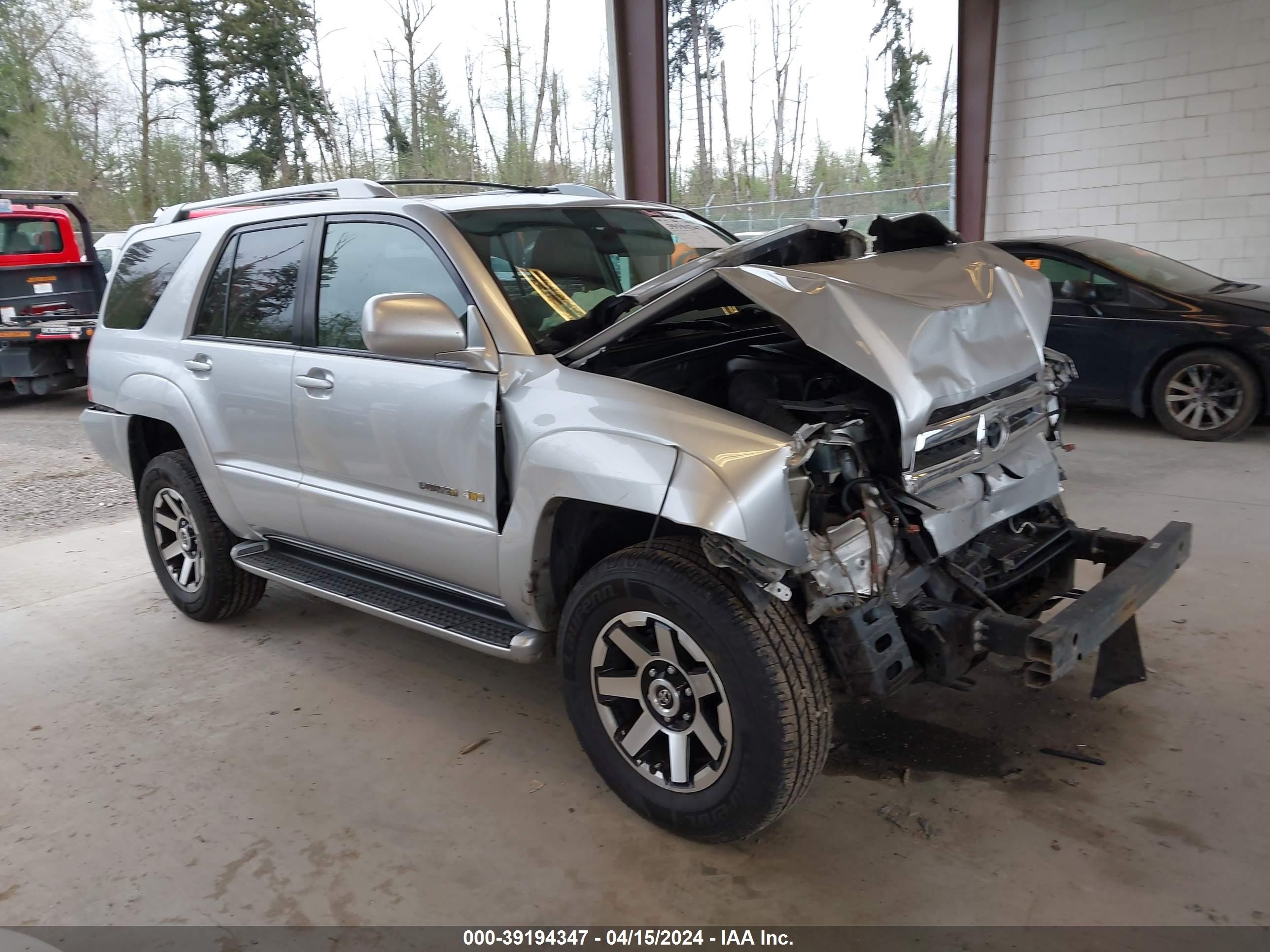 TOYOTA 4RUNNER 2004 jtebu17r740054002