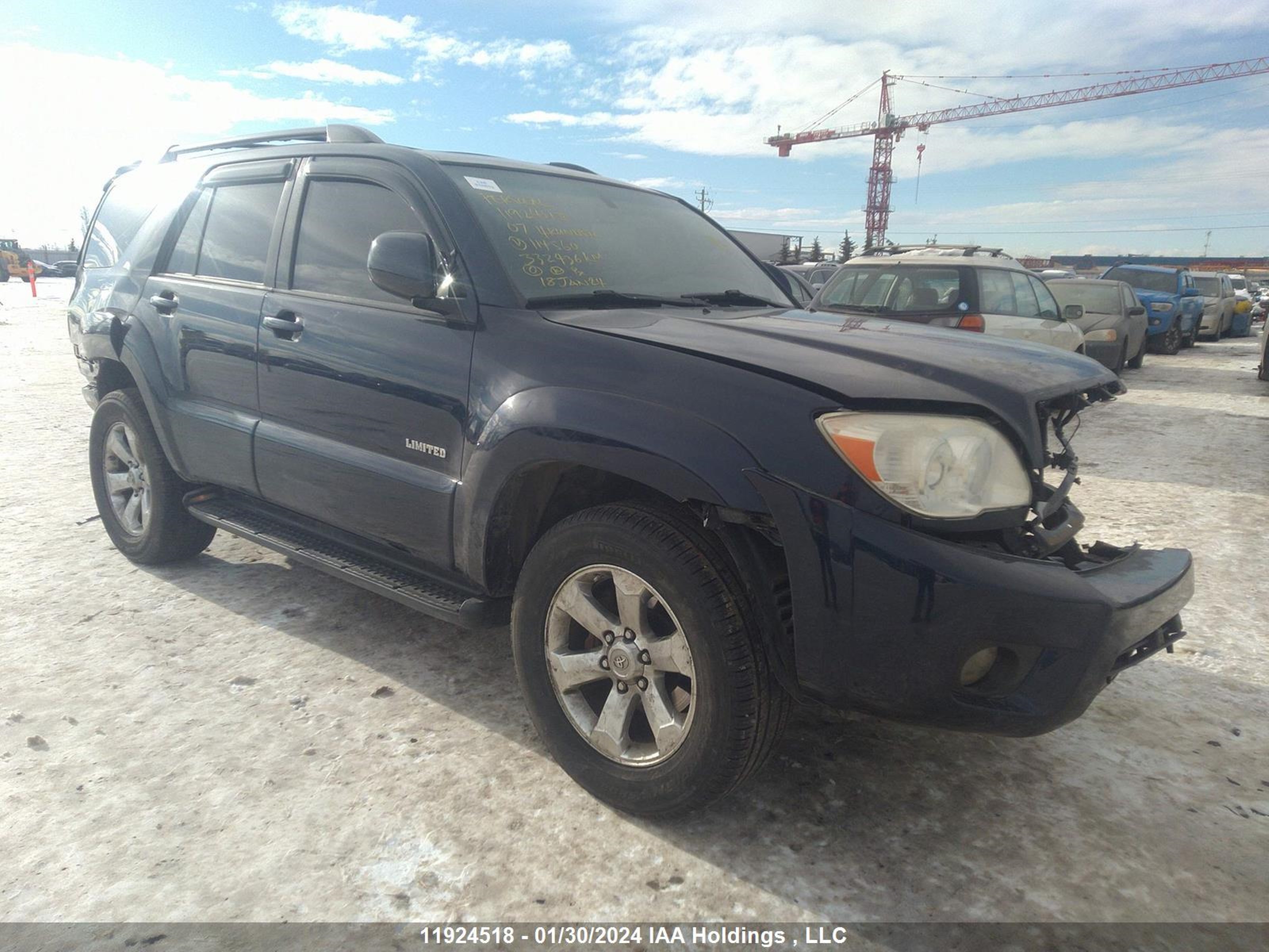 TOYOTA 4RUNNER 2007 jtebu17r770114560