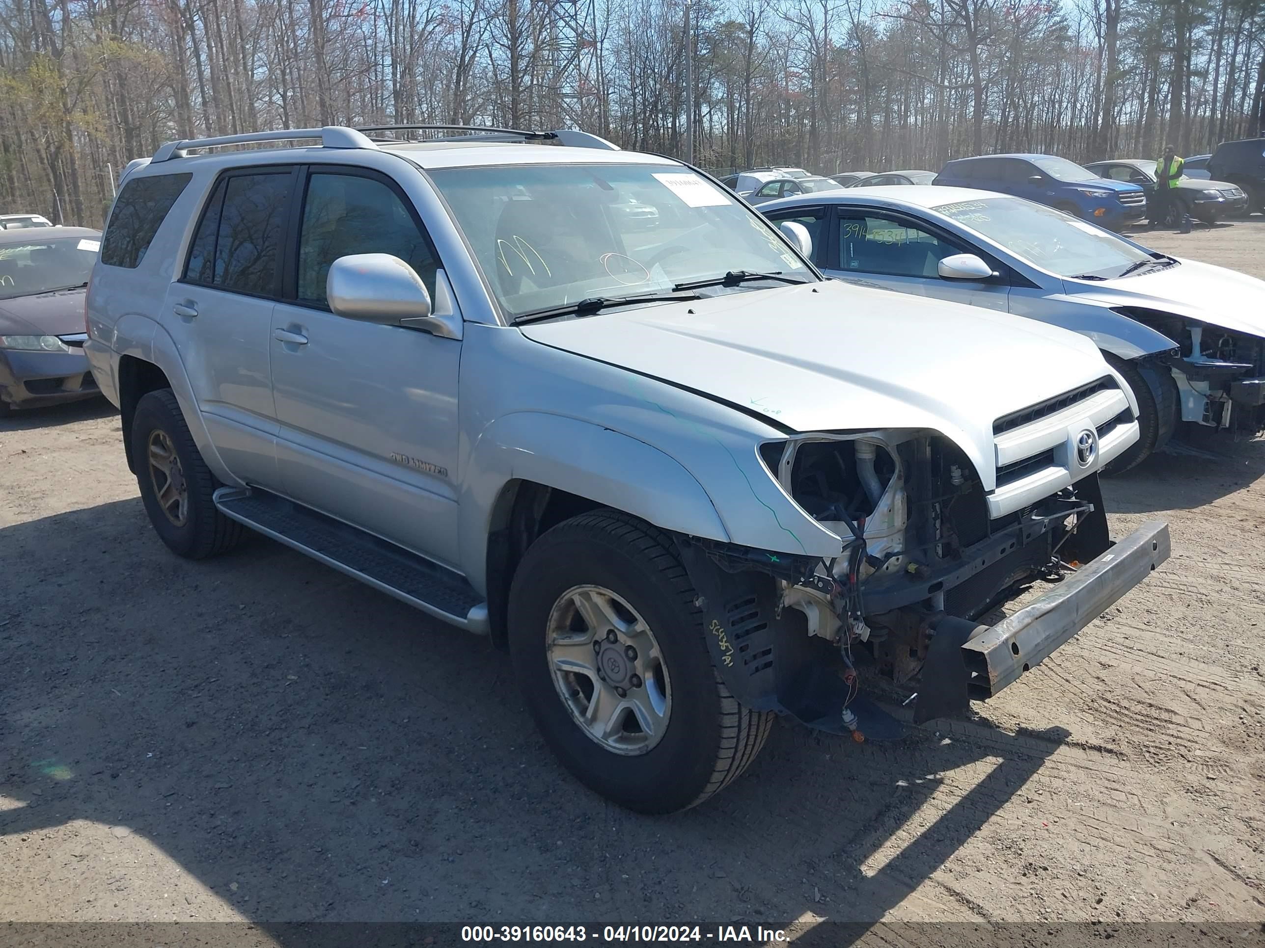 TOYOTA 4RUNNER 2003 jtebu17r930006693