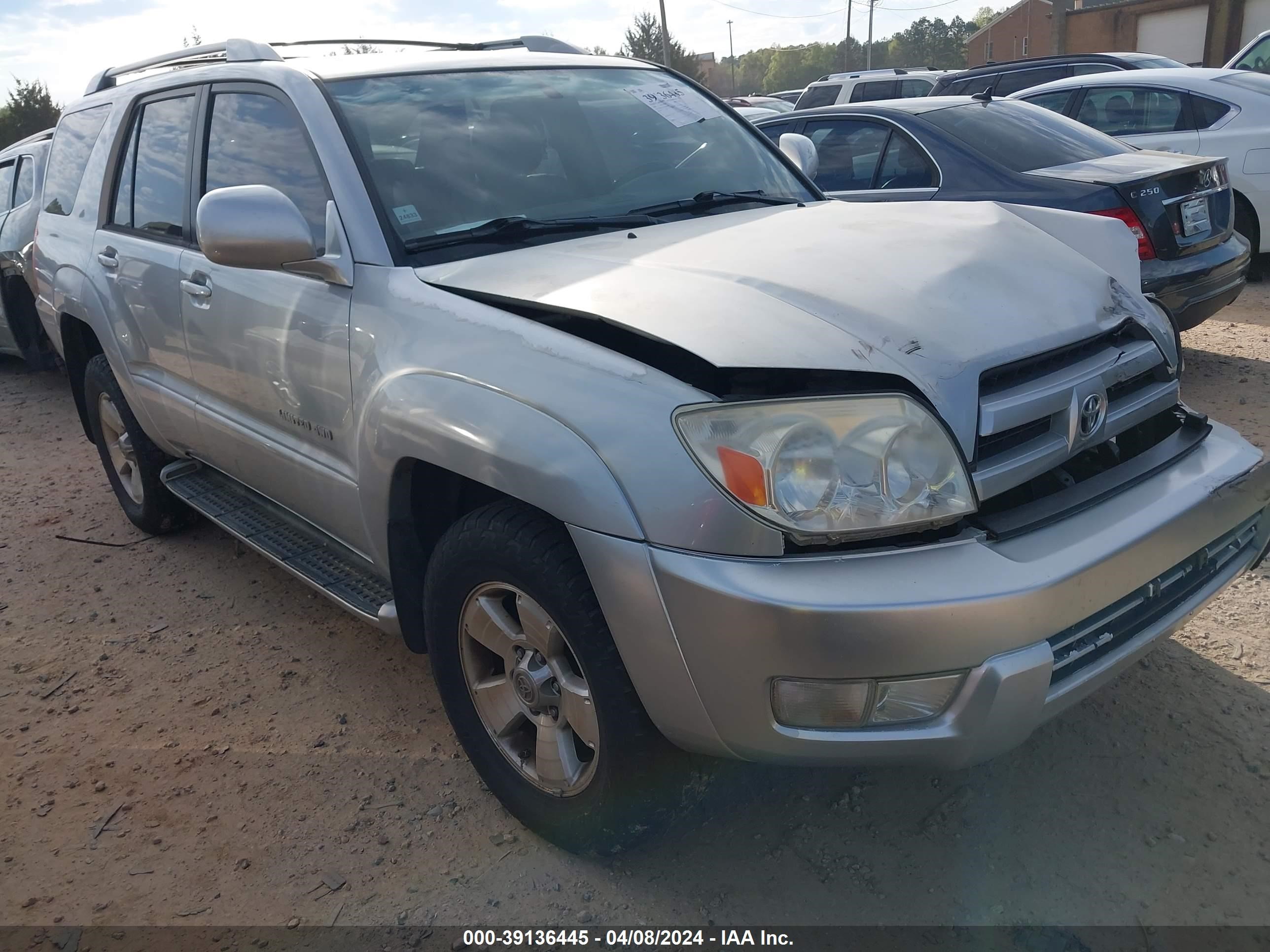 TOYOTA 4RUNNER 2004 jtebu17rx40039087