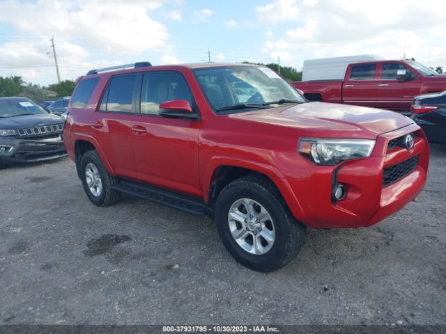 TOYOTA 4RUNNER 2019 jtebu5jr0k5664288