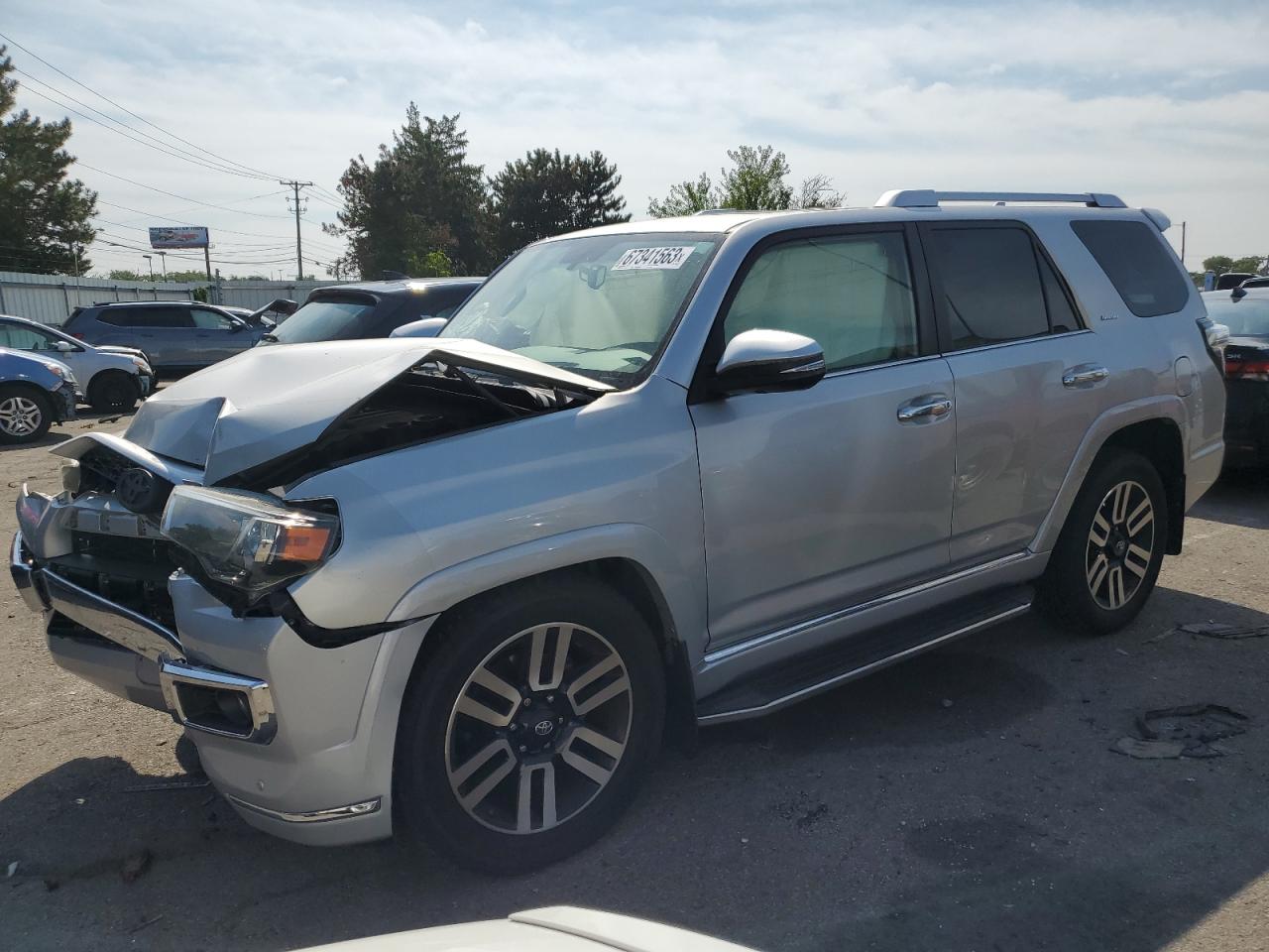 TOYOTA 4RUNNER 2014 jtebu5jr1e5154696