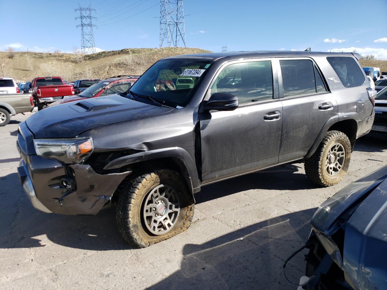 TOYOTA 4RUNNER 2018 jtebu5jr1j5586098