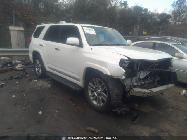 TOYOTA 4RUNNER 2013 jtebu5jr2d5121561