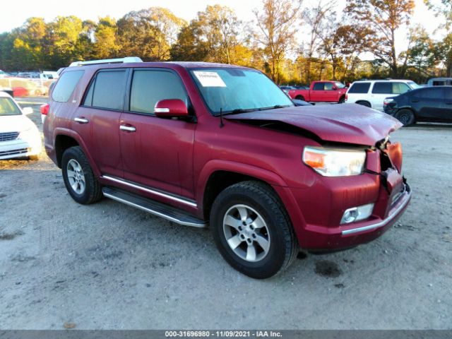 TOYOTA 4RUNNER 2013 jtebu5jr2d5126405