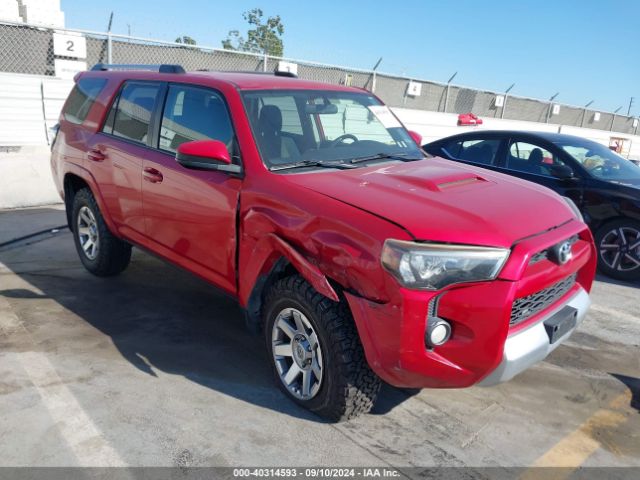 TOYOTA 4RUNNER 2015 jtebu5jr2f5207147