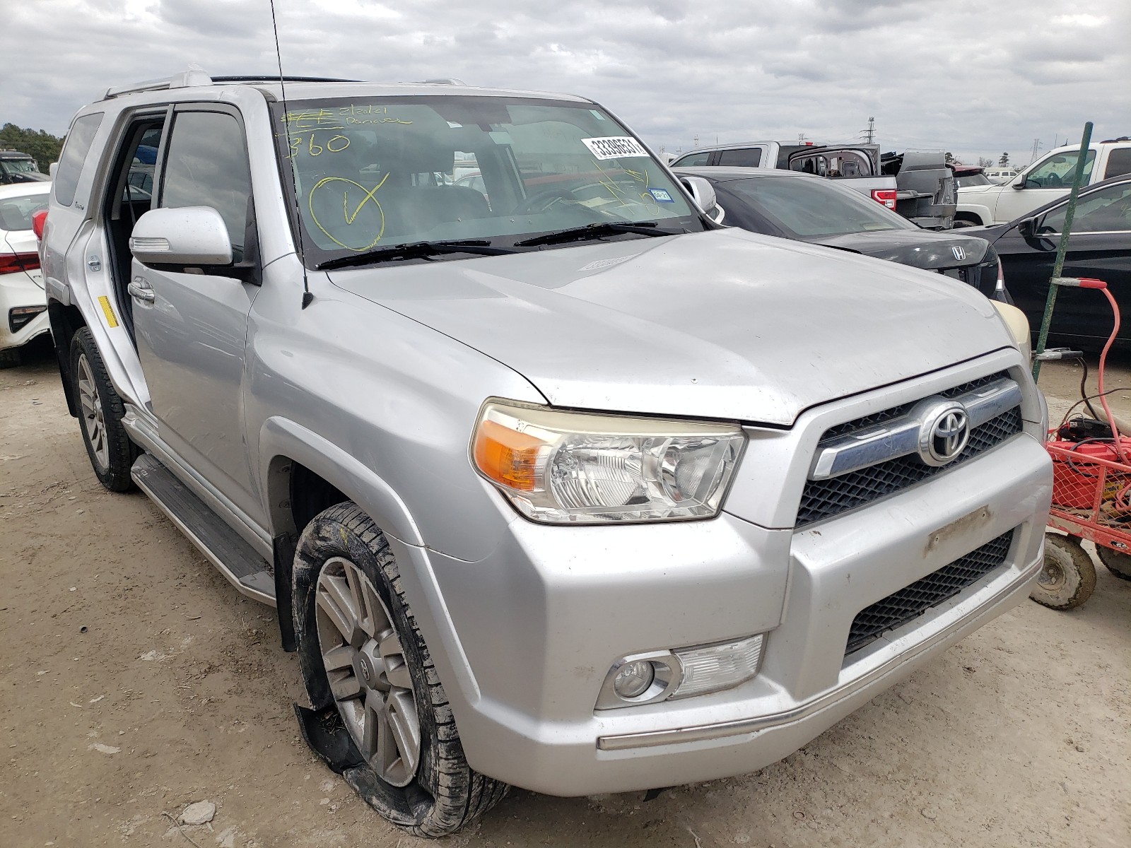 TOYOTA 4RUNNER SR 2012 jtebu5jr4c5088822