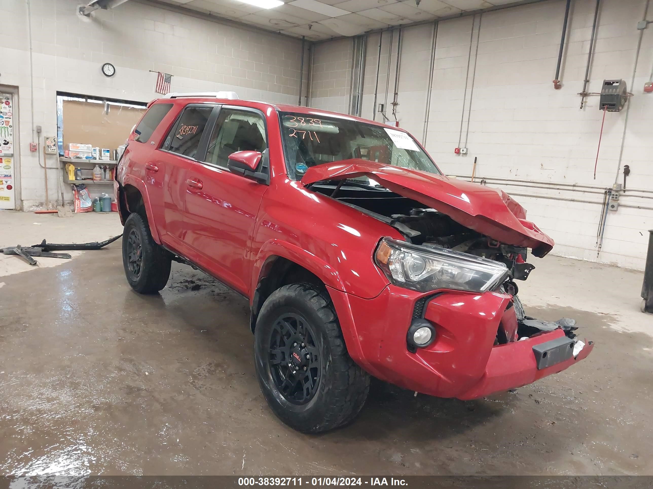 TOYOTA 4RUNNER 2016 jtebu5jr4g5327064