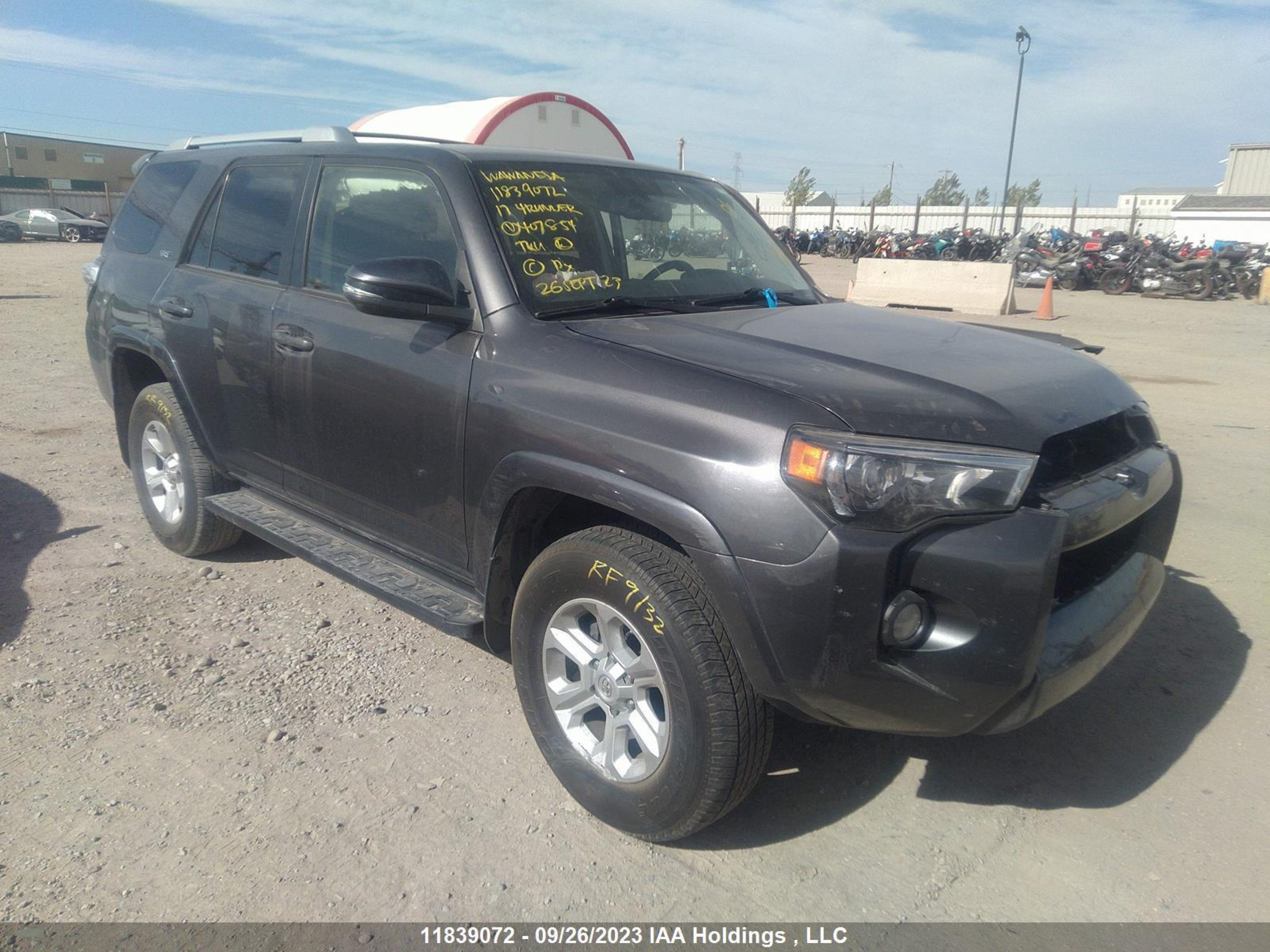 TOYOTA 4RUNNER 2017 jtebu5jr4h5407854